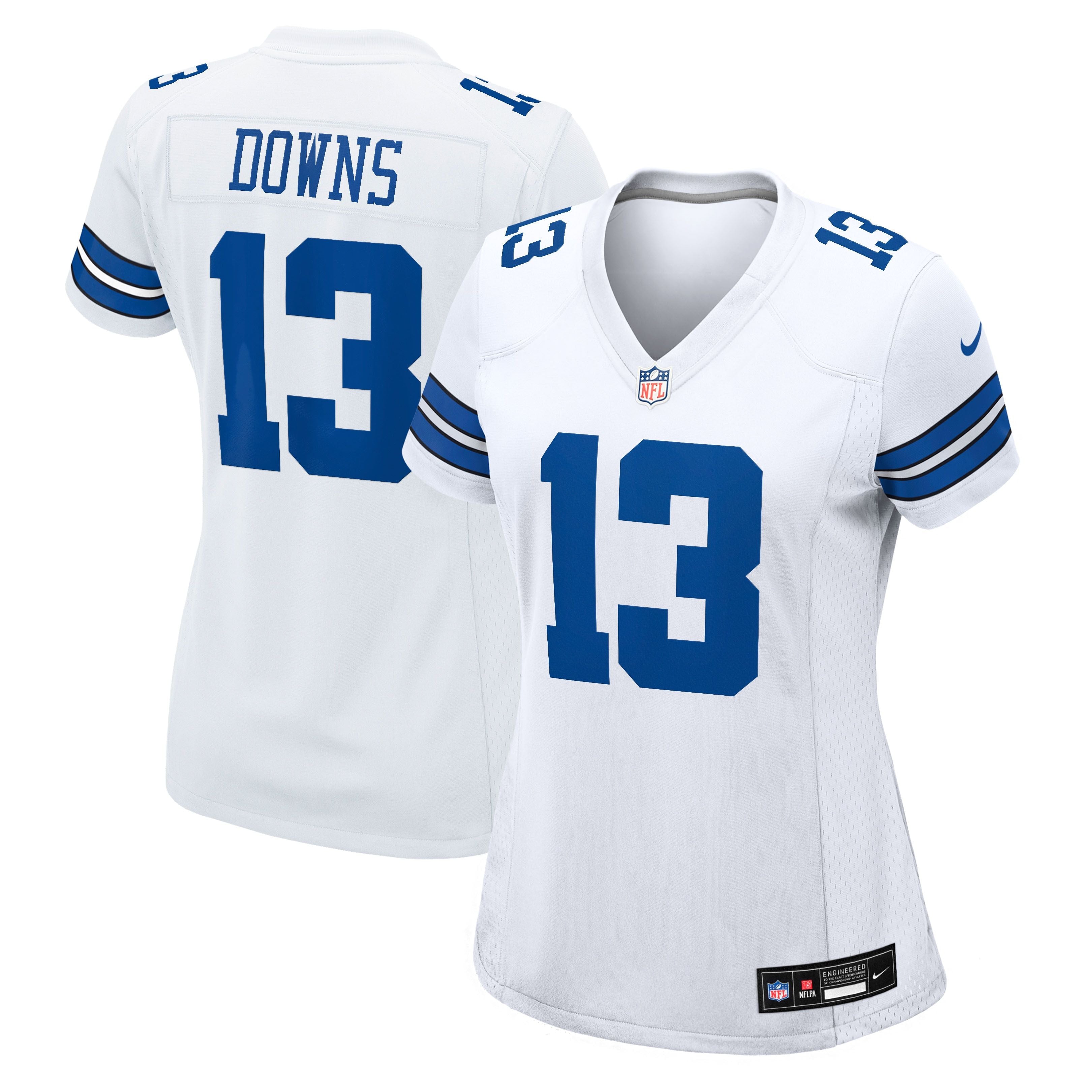 Women's Dallas Cowboys Caleb Downs Nike White Game Jersey