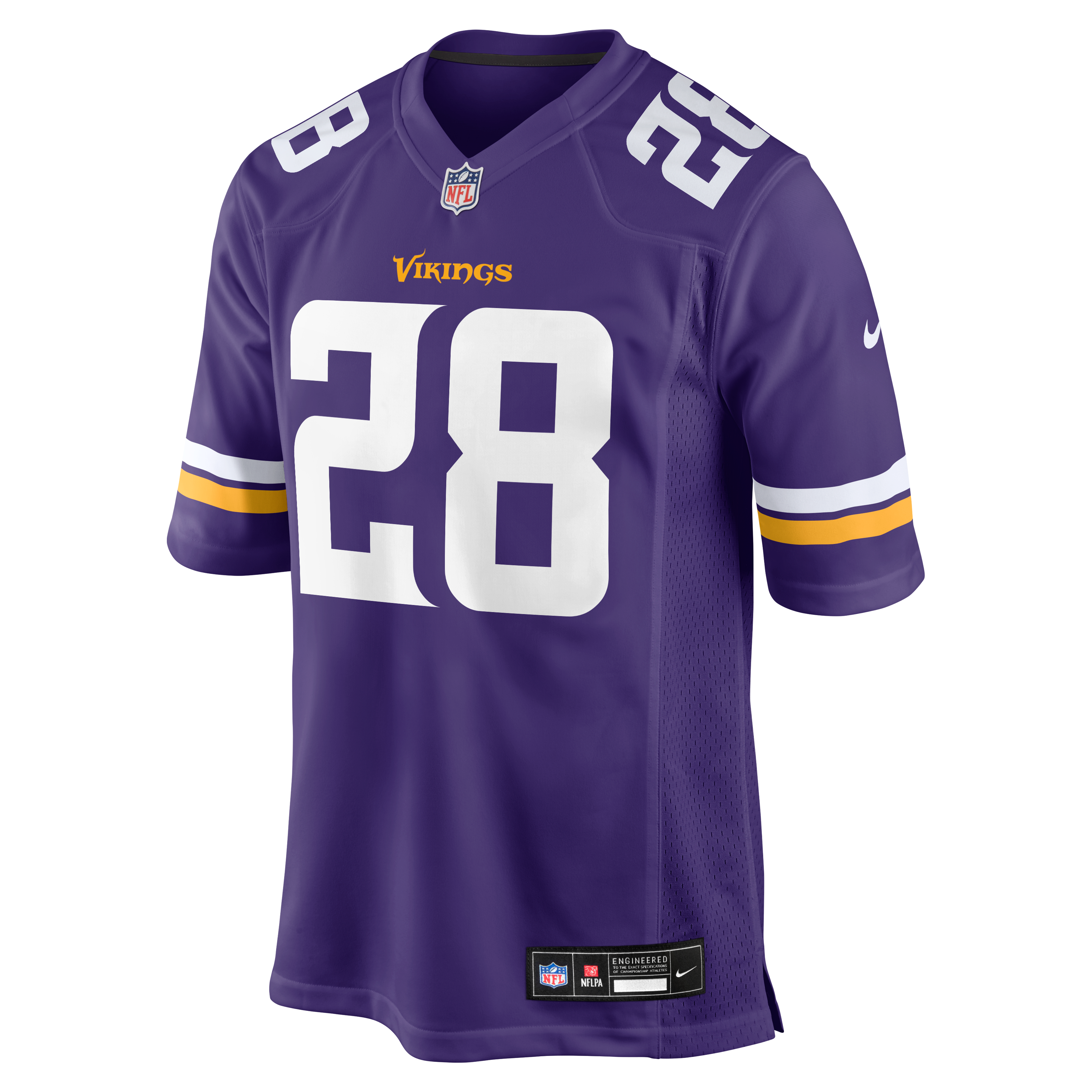 Men's Minnesota Vikings Adrian Peterson Nike Purple Team Retired Game Jersey