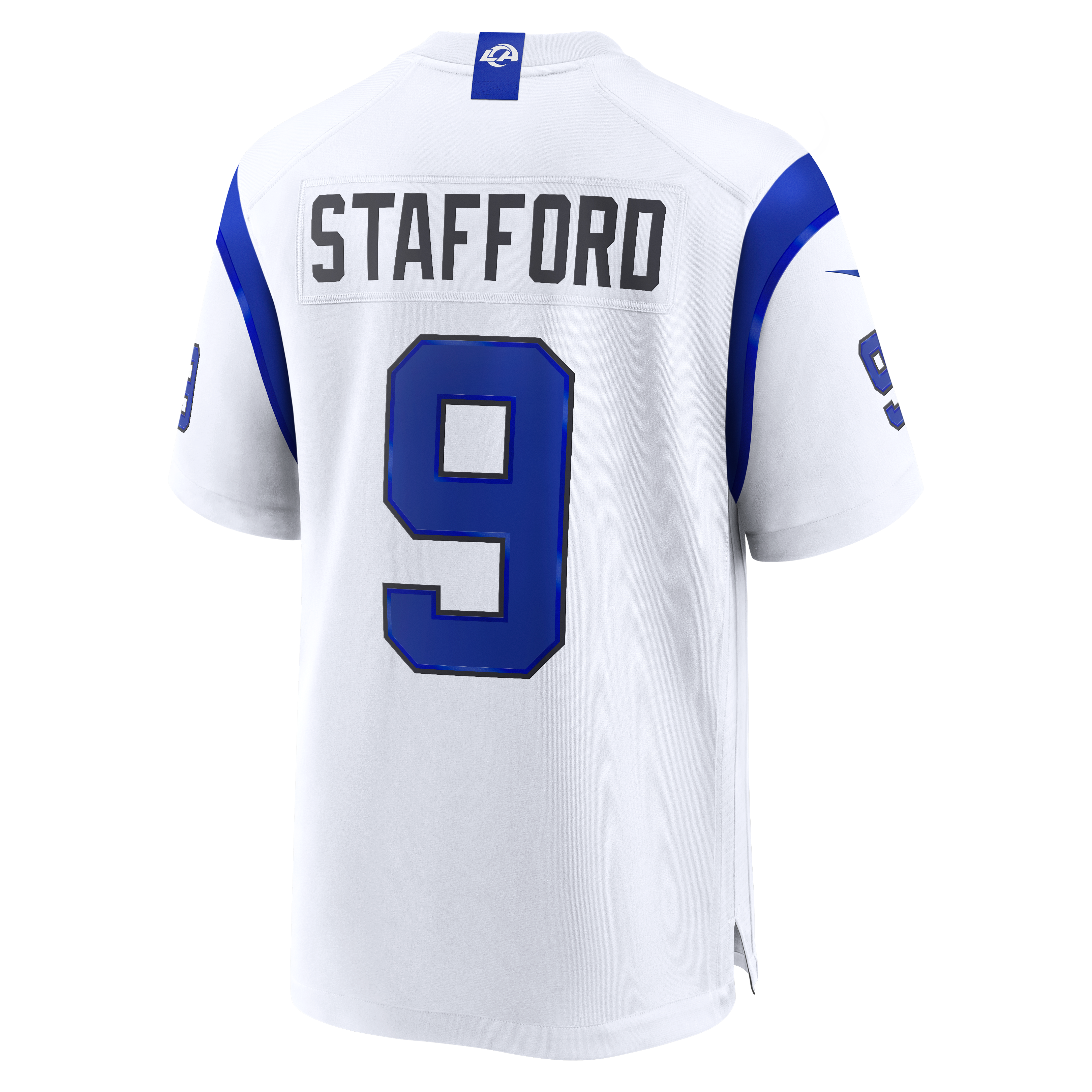 Men's Los Angeles Rams Matthew Stafford Nike Fearsome White Game Jersey