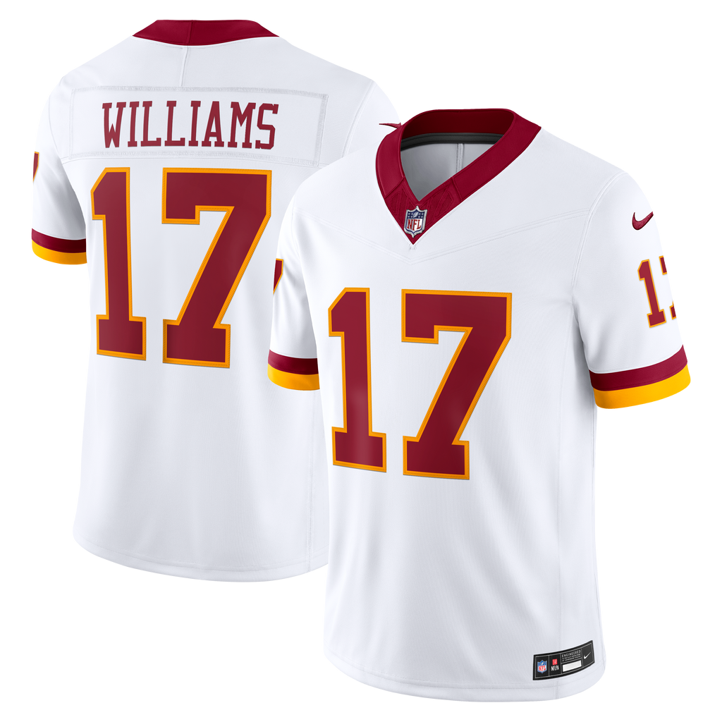 Men's Washington Commanders Doug Williams Nike White Vapor Fuse Stitched Retired Limited Jersey