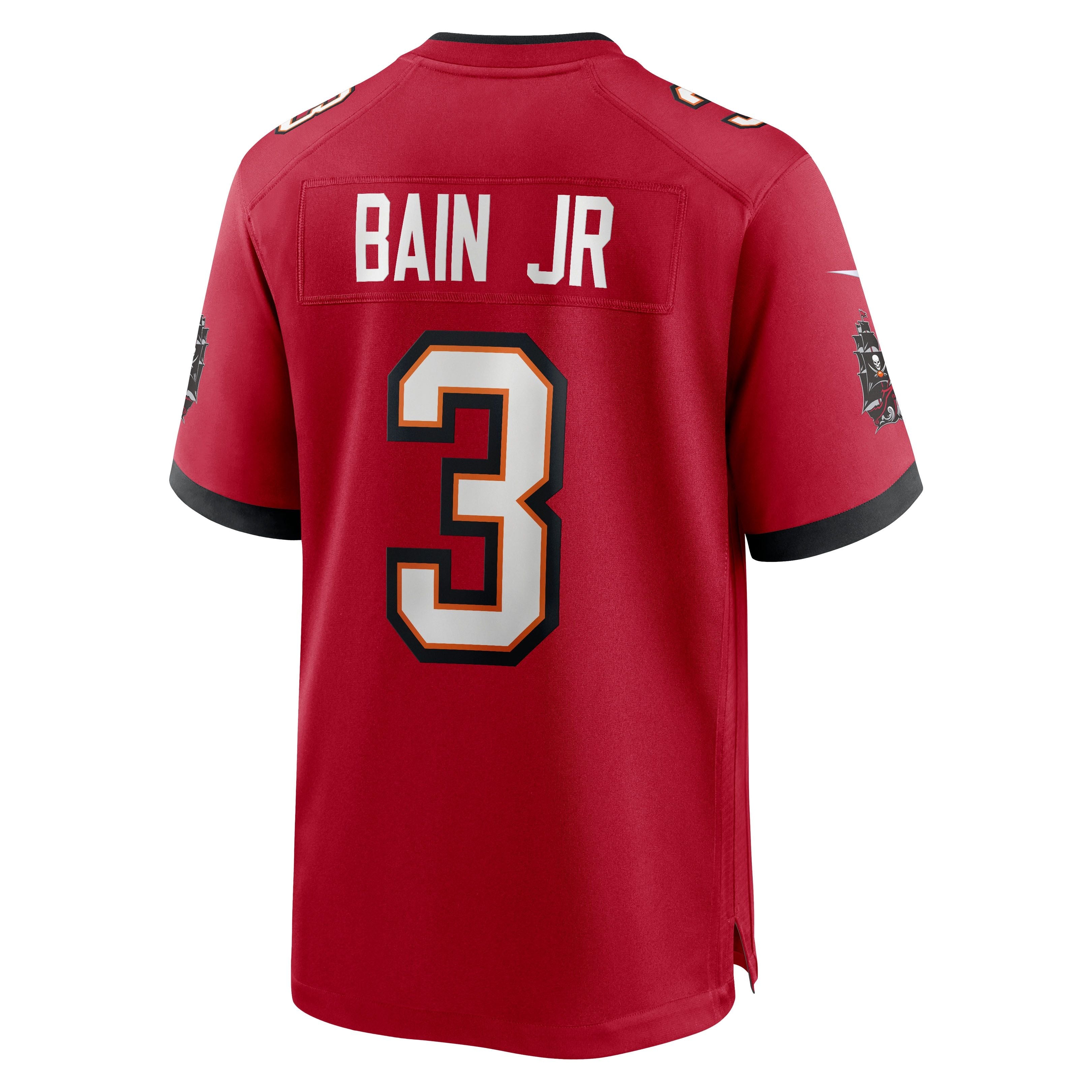 Men's Tampa Bay Buccaneers Rueben Bain Jr Nike Red 2026 Nfl Draft First Round Pick No 15 Team Game Jersey