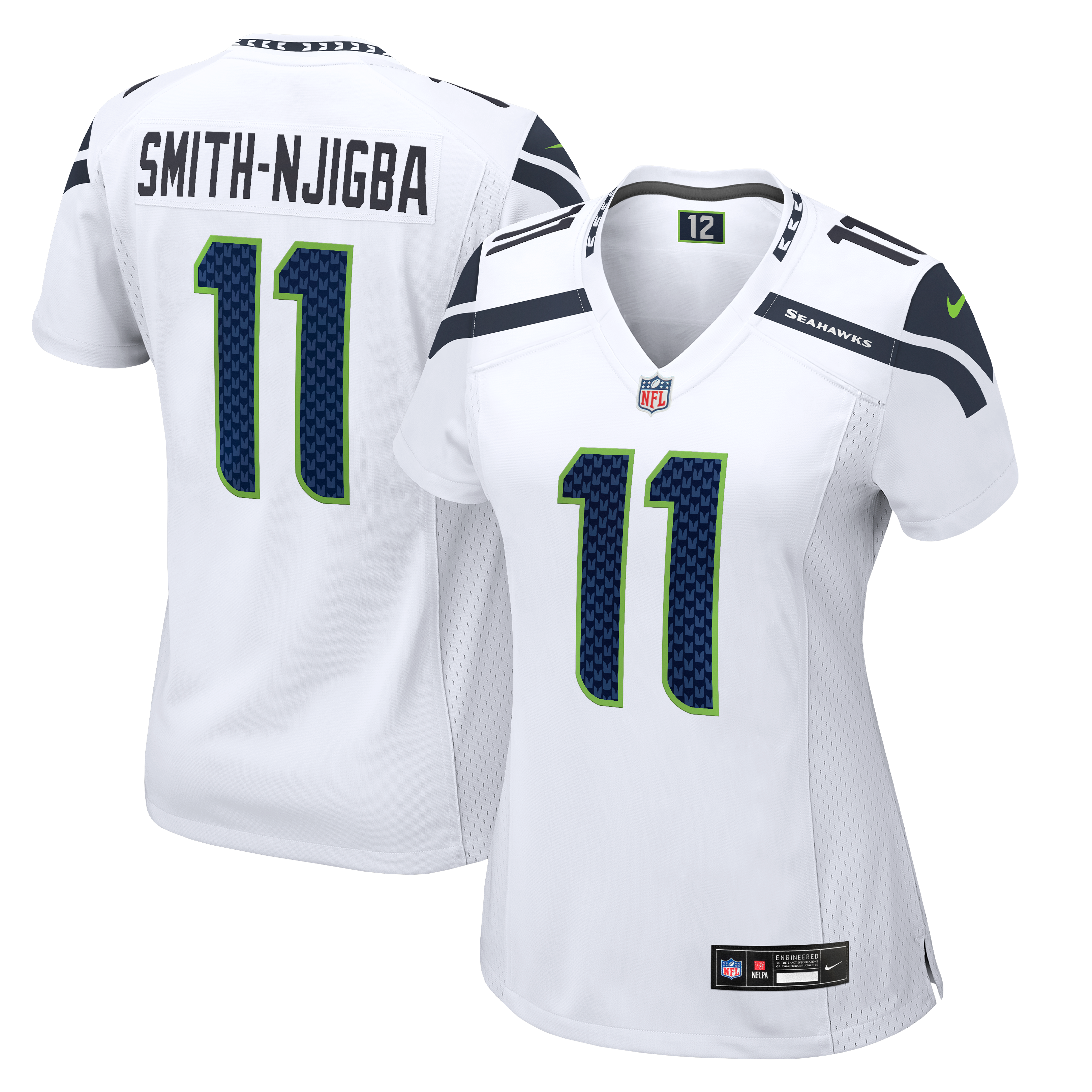 Women's Seattle Seahawks Jaxon Smith Njigba Nike White Game Jersey