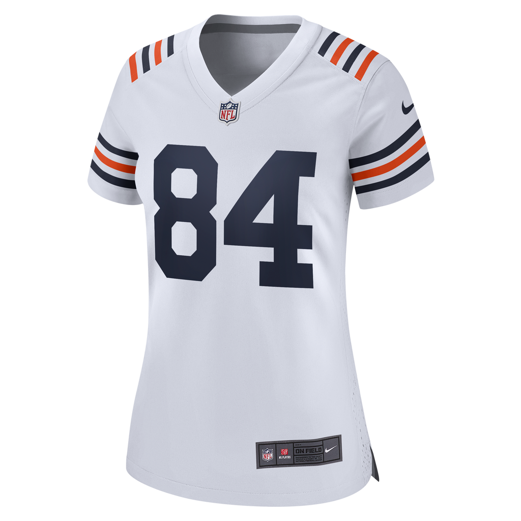 Women's Chicago Bears Colston Loveland Nike White Alternate Game Jersey