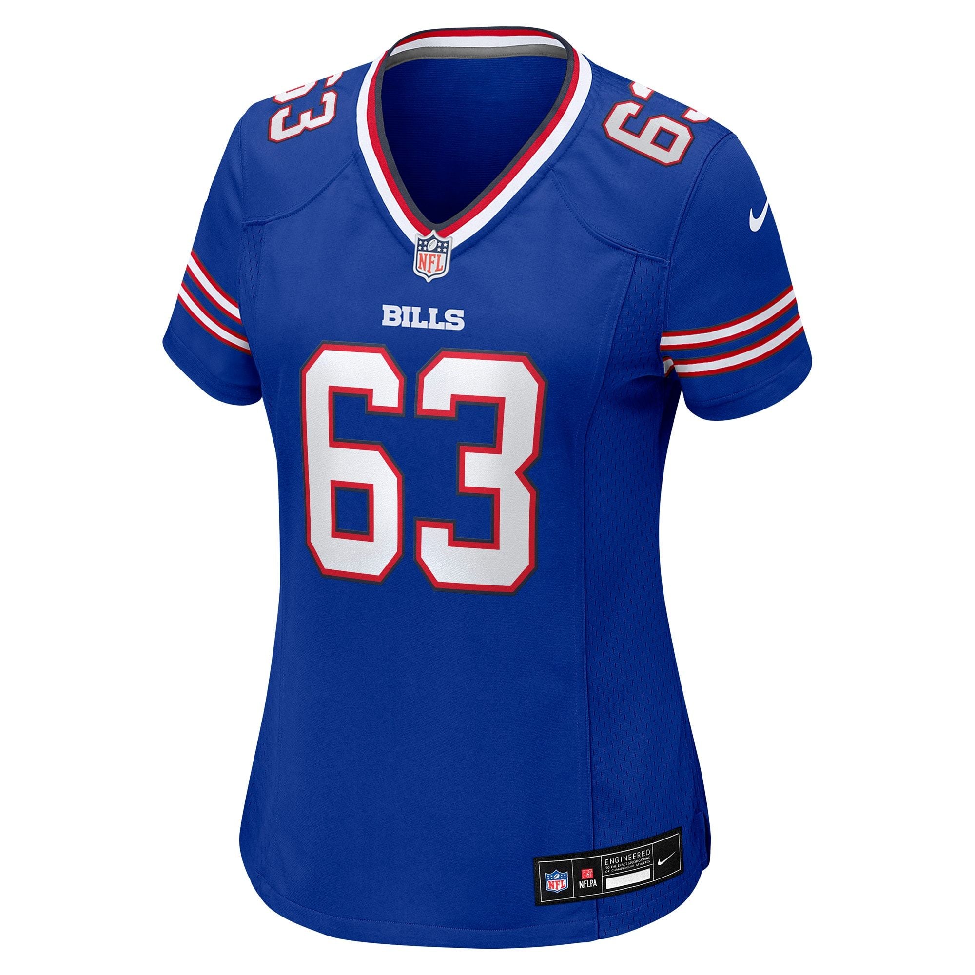 Women's Buffalo Bills Austin Corbett Nike Royal Team Game Jersey