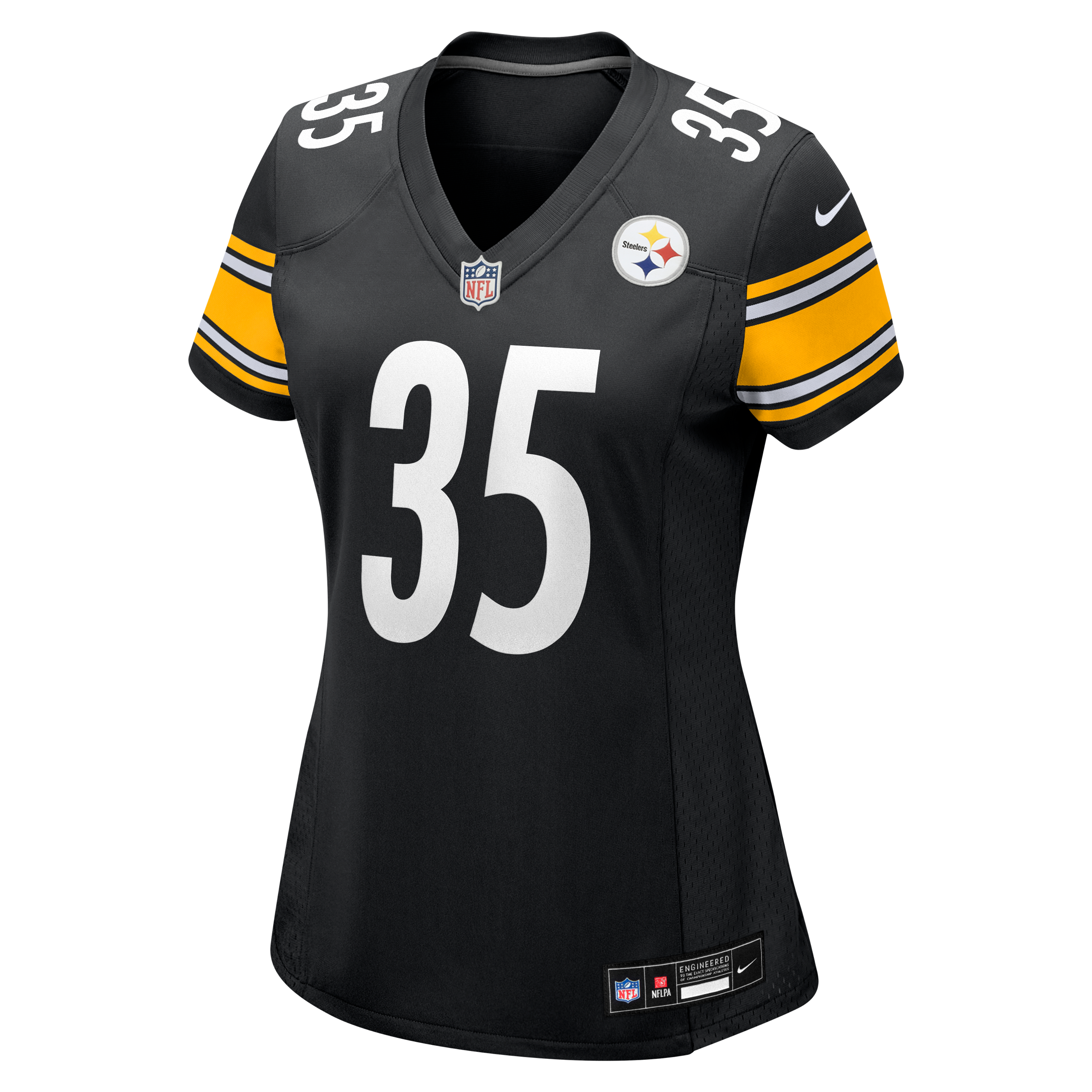 Women's Pittsburgh Steelers Jamel Dean Nike Black Team Game Jersey