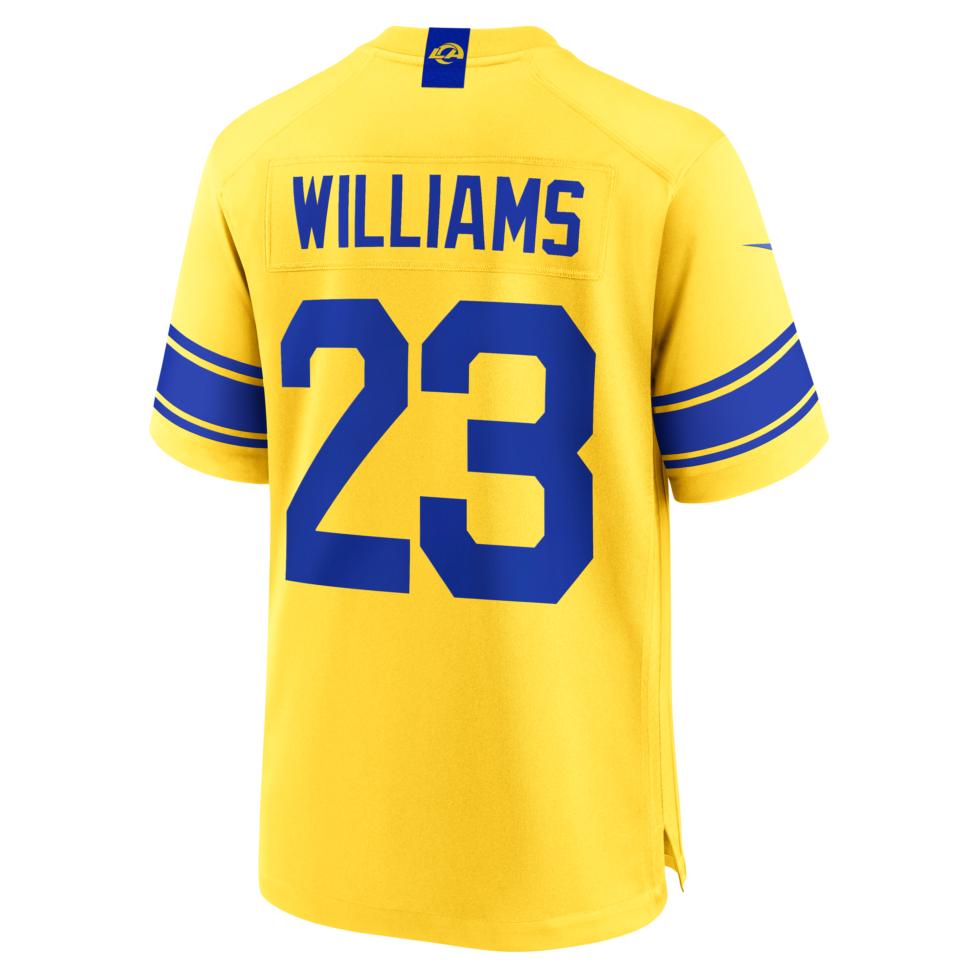Men's Los Angeles Rams Kyren Williams Nike Classic Sol Game Jersey
