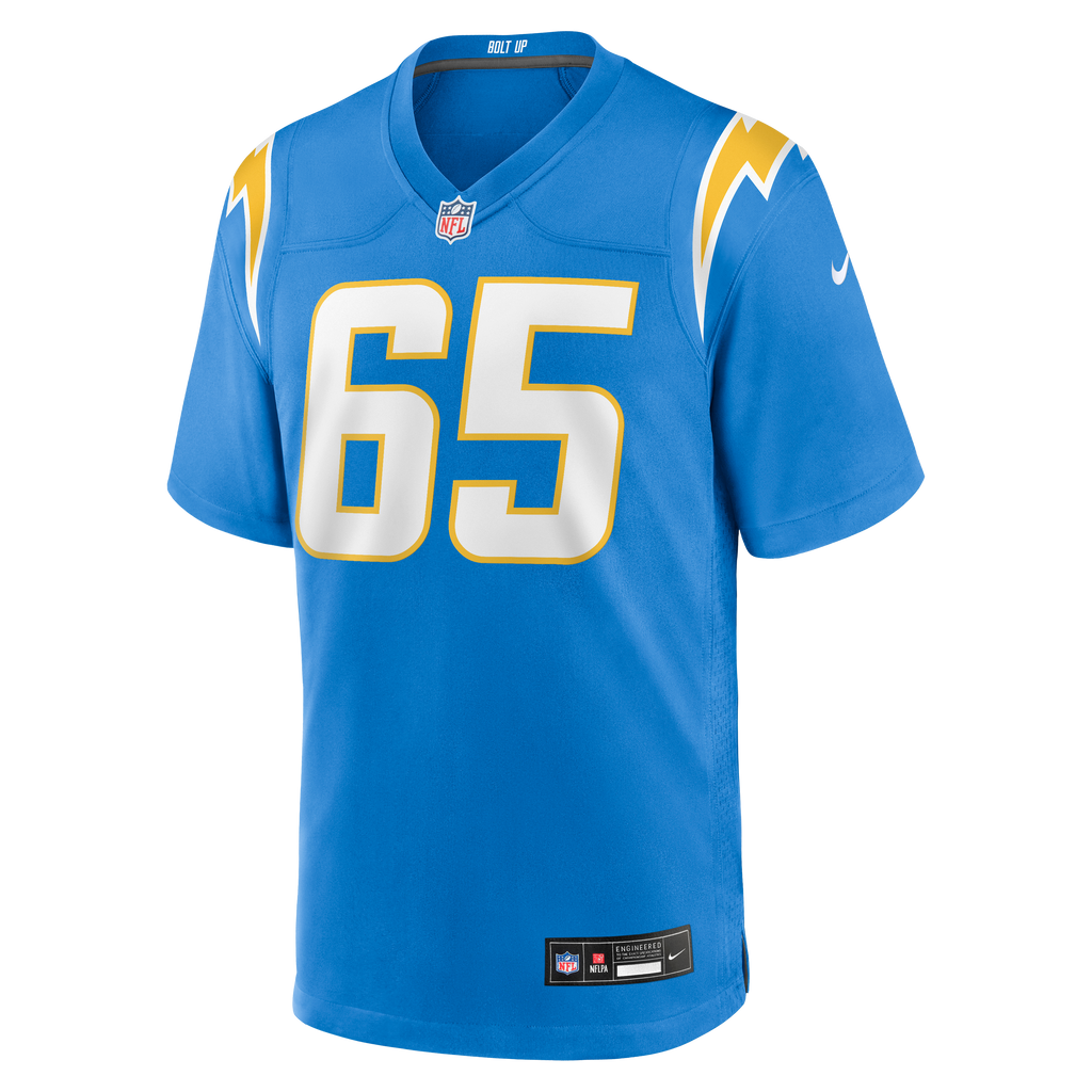 Men's Los Angeles Chargers Logan Taylor Nike Powder Blue Team Game Jersey