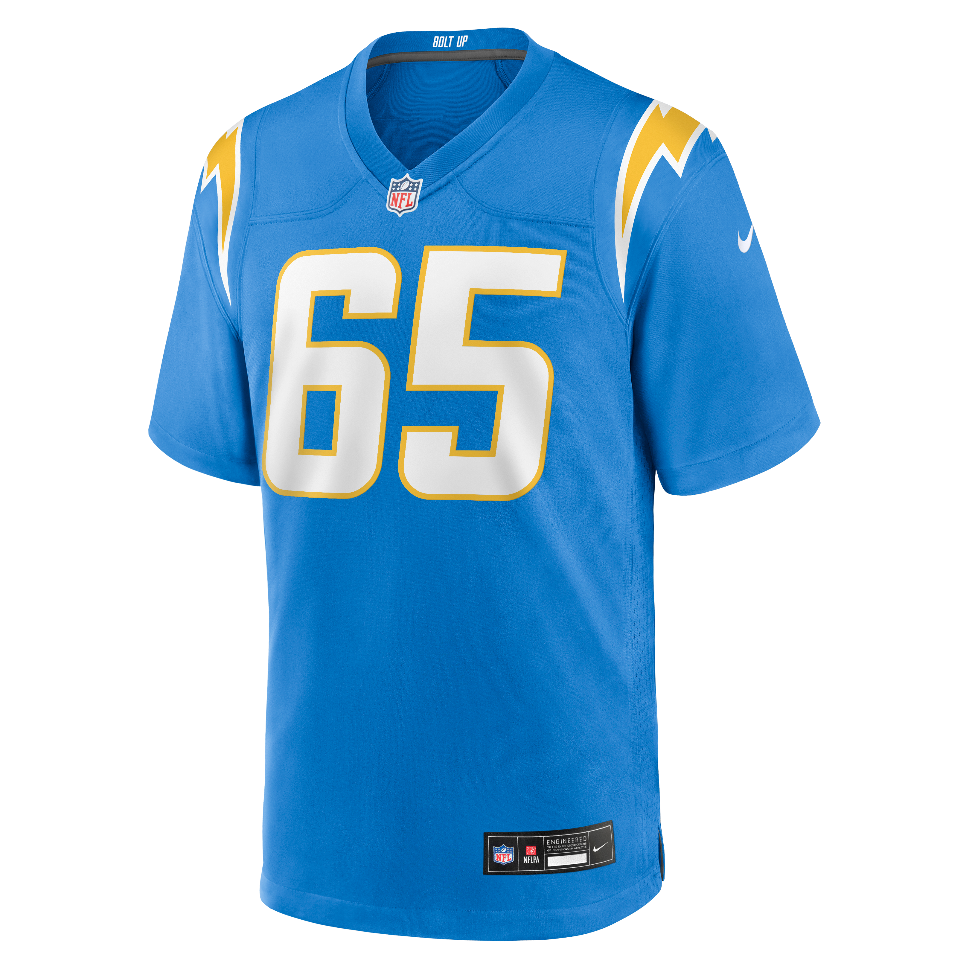 Men's Los Angeles Chargers Logan Taylor Nike Powder Blue Team Game Jersey
