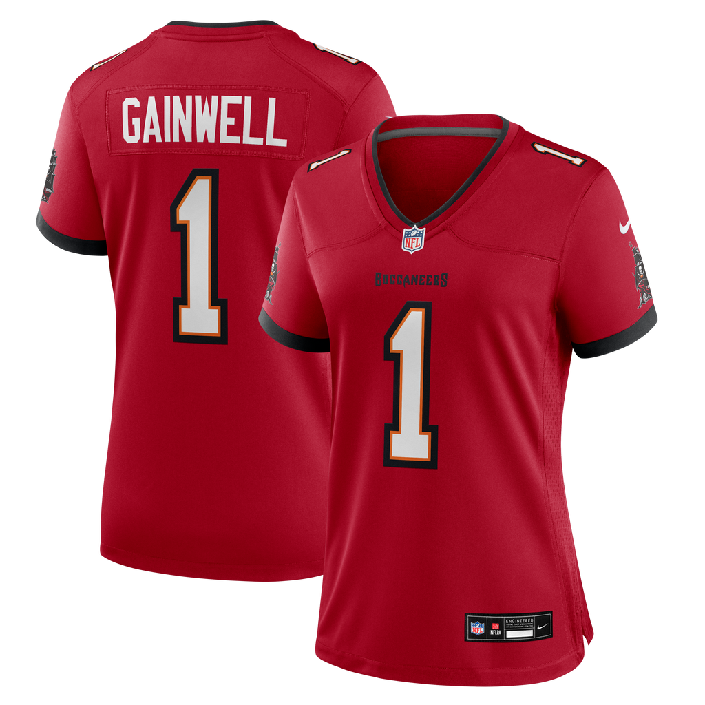 Women's Tampa Bay Buccaneers Kenneth Gainwell Nike Red Team Game Jersey
