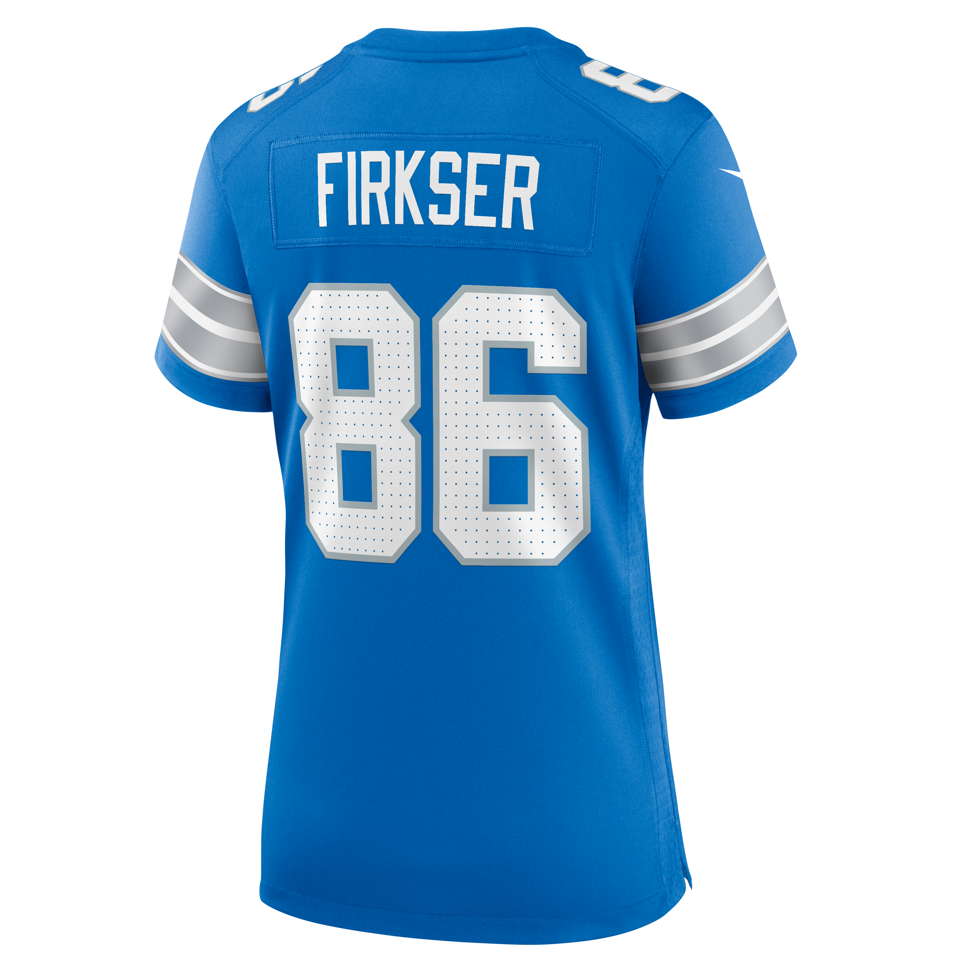 Women's Detroit Lions Anthony Firkser Nike Blue Team Game Jersey