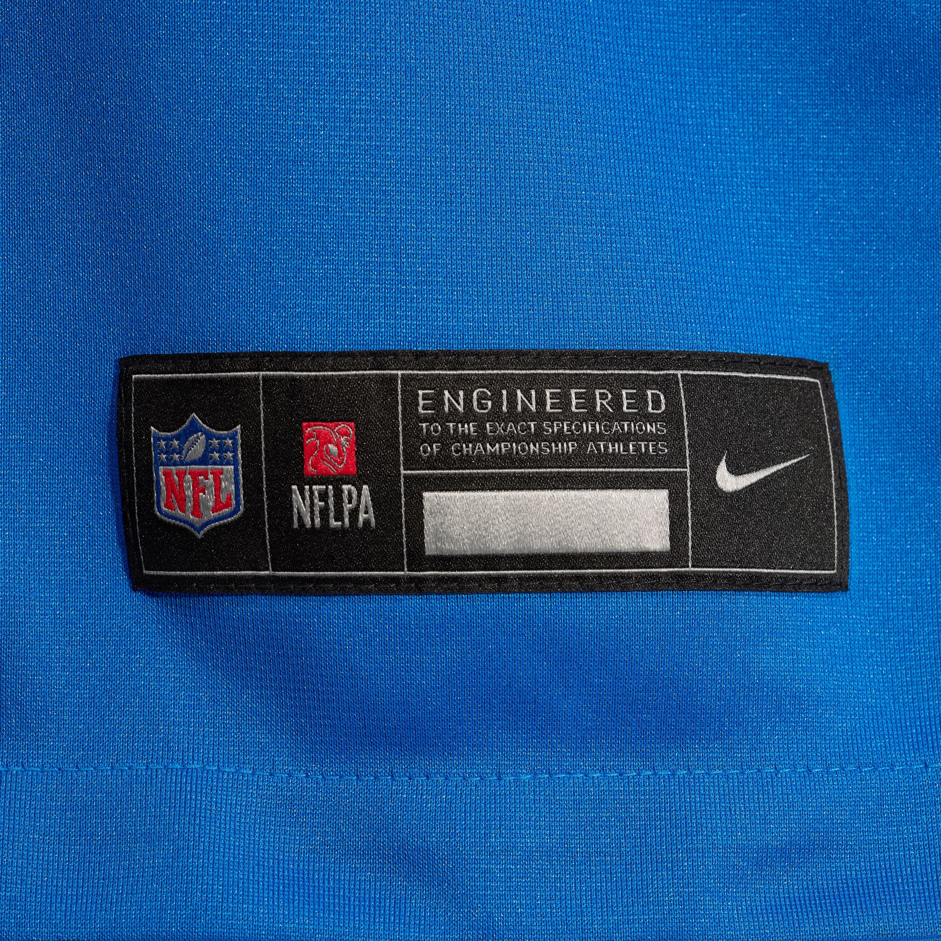 Men's Detroit Lions Chuck Clark Nike Blue Team Game Jersey