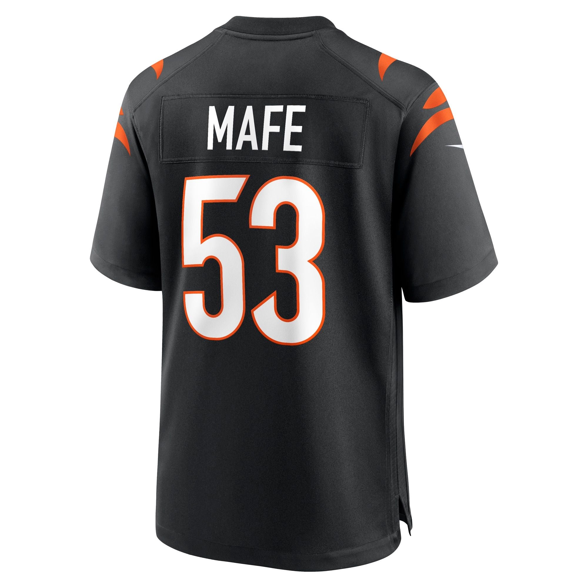 Men's Cincinnati Bengals Boye Mafe Nike Black Team Game Jersey