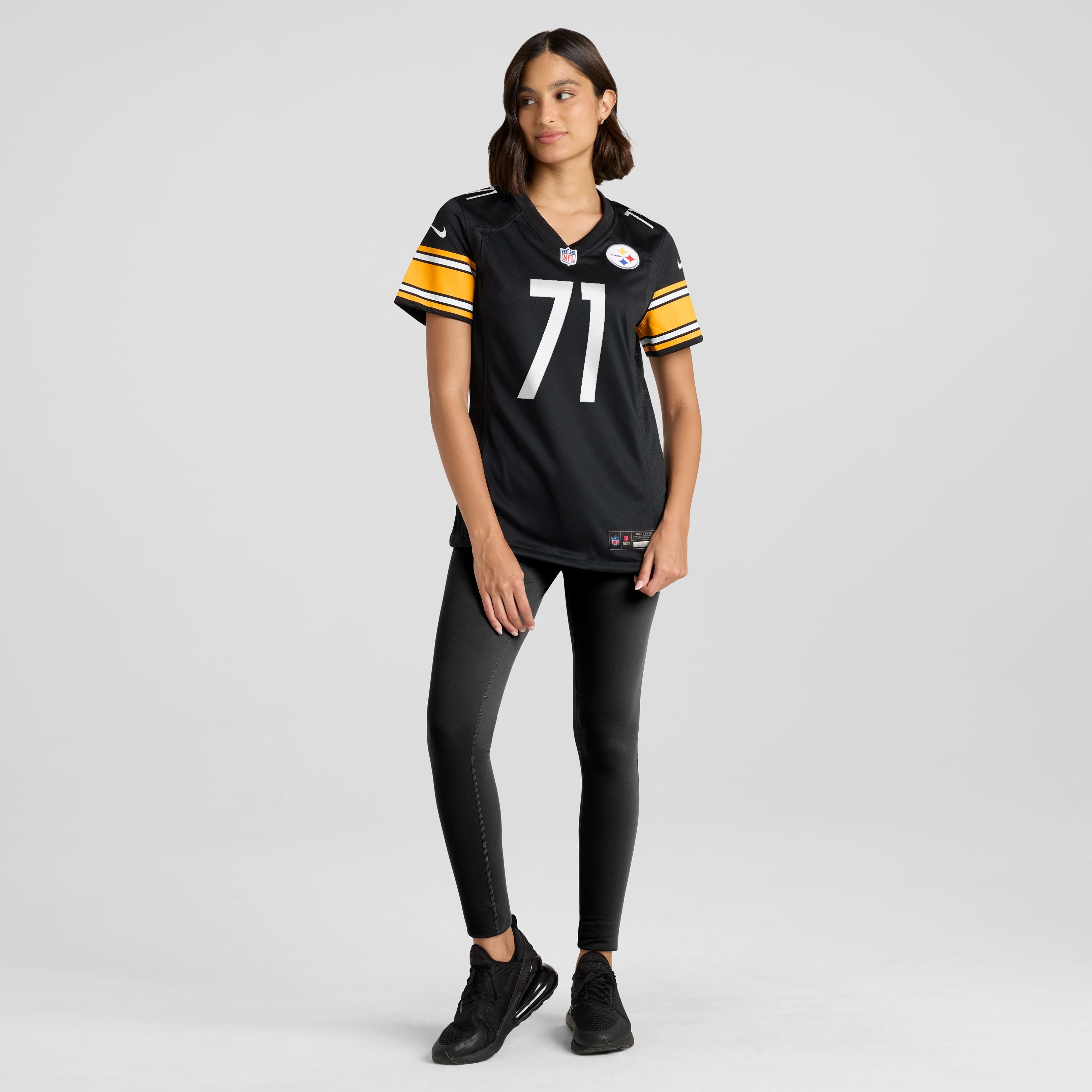 Women's Pittsburgh Steelers Max Iheanachor Nike Black Team Game Jersey