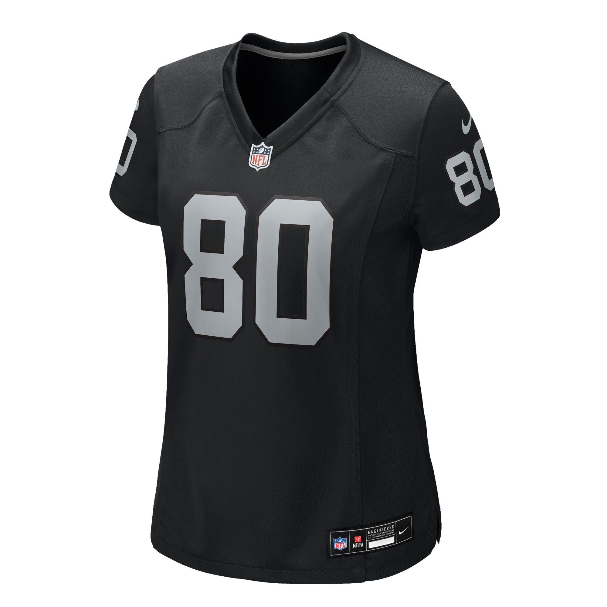 Women's Las Vegas Raiders Ian Thomas Nike Black Team Game Jersey
