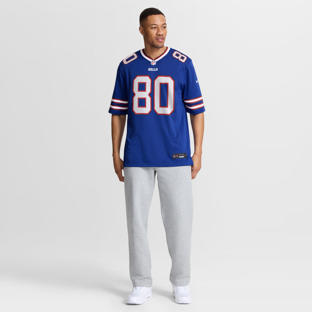 Men's Buffalo Bills Max Tomczak Nike Royal Team Game Jersey