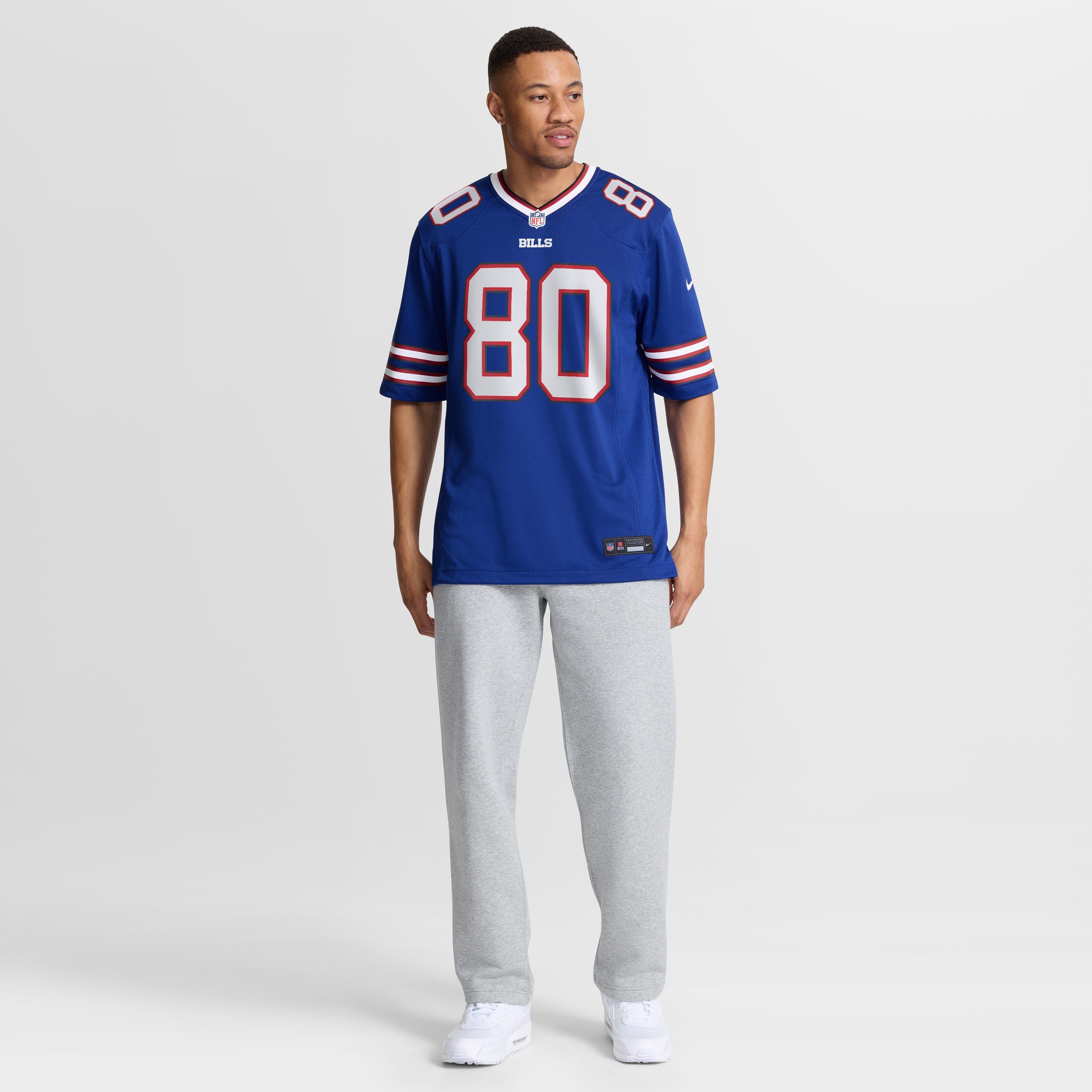 Men's Buffalo Bills Max Tomczak Nike Royal Team Game Jersey