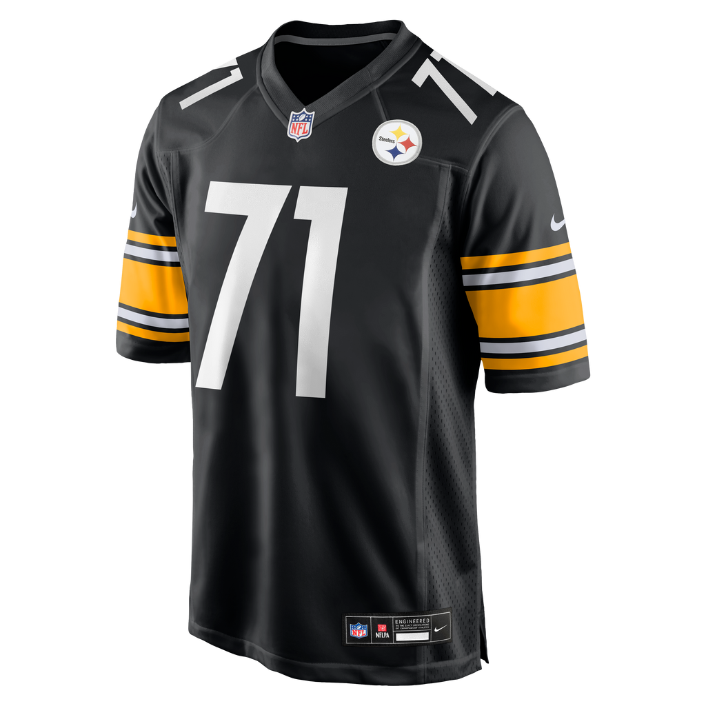 Men's Pittsburgh Steelers Max Iheanachor Nike Black 2026 Nfl Draft First Round Pick No 21 Team Game Jersey