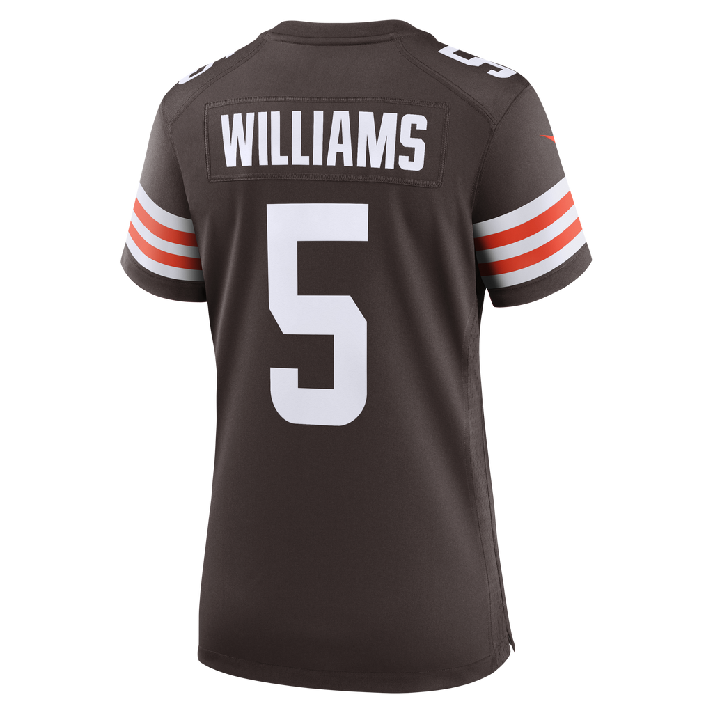 Women's Cleveland Browns Quincy Williams Nike Brown Team Game Jersey