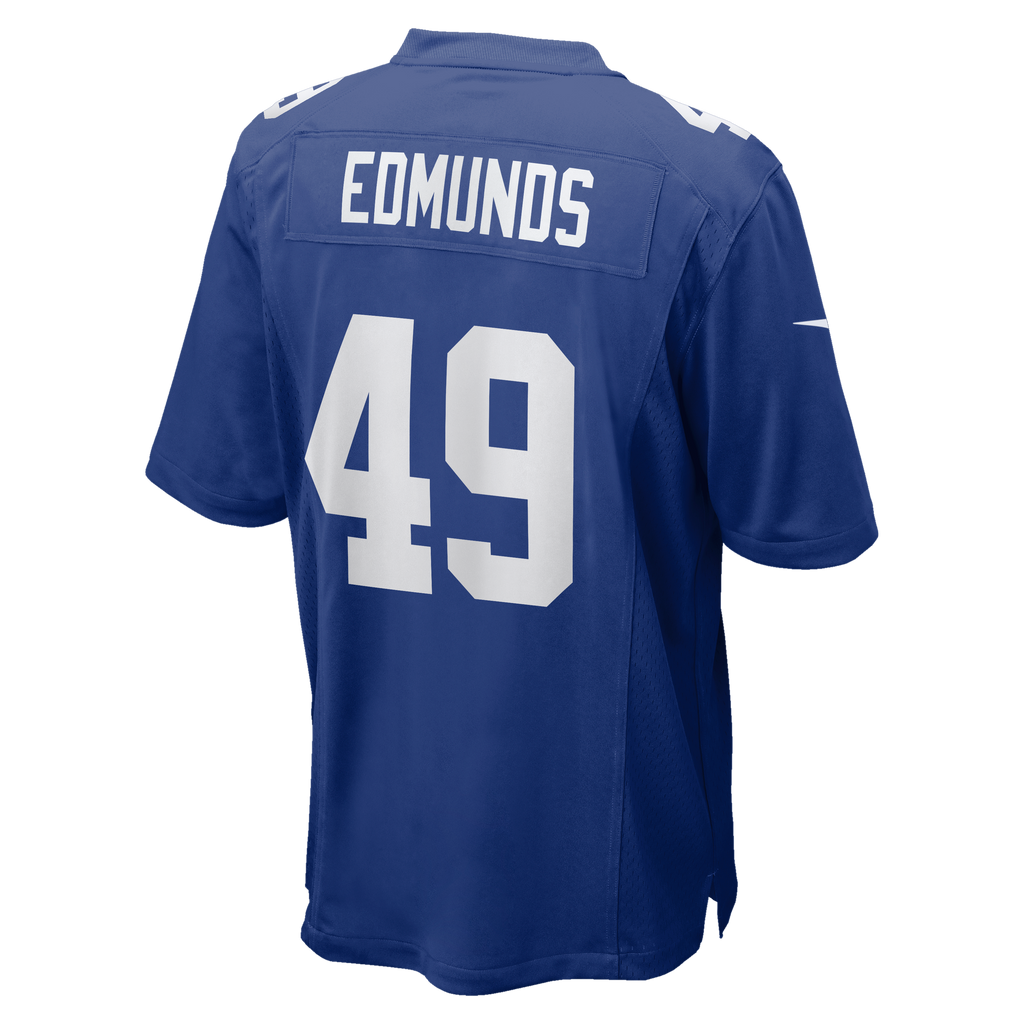 Men's New York Giants Tremaine Edmunds Nike Royal Team Game Jersey