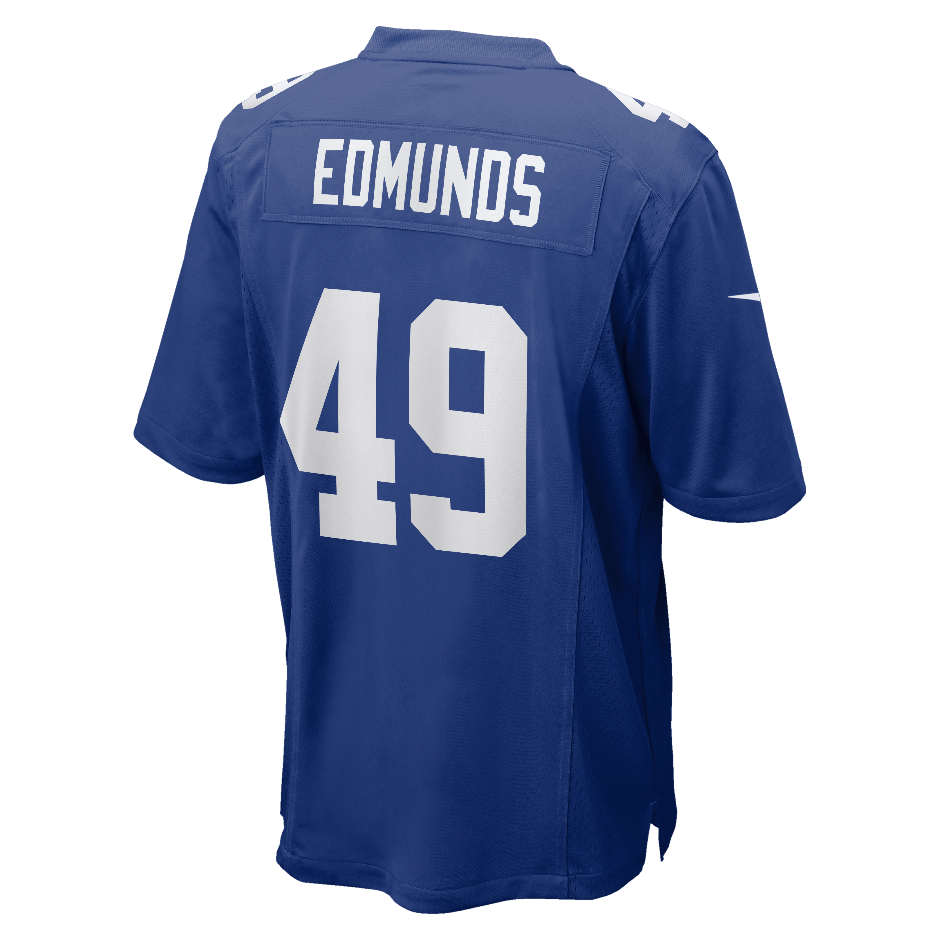 Men's New York Giants Tremaine Edmunds Nike Royal Team Game Jersey