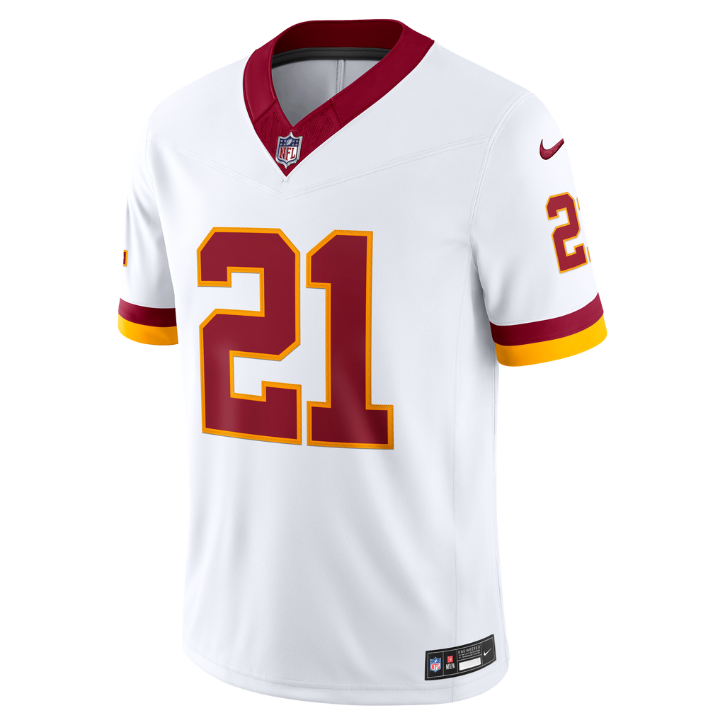 Men's Washington Commanders Sean Taylor Nike White Vapor Fuse Stitched Retired Limited Jersey