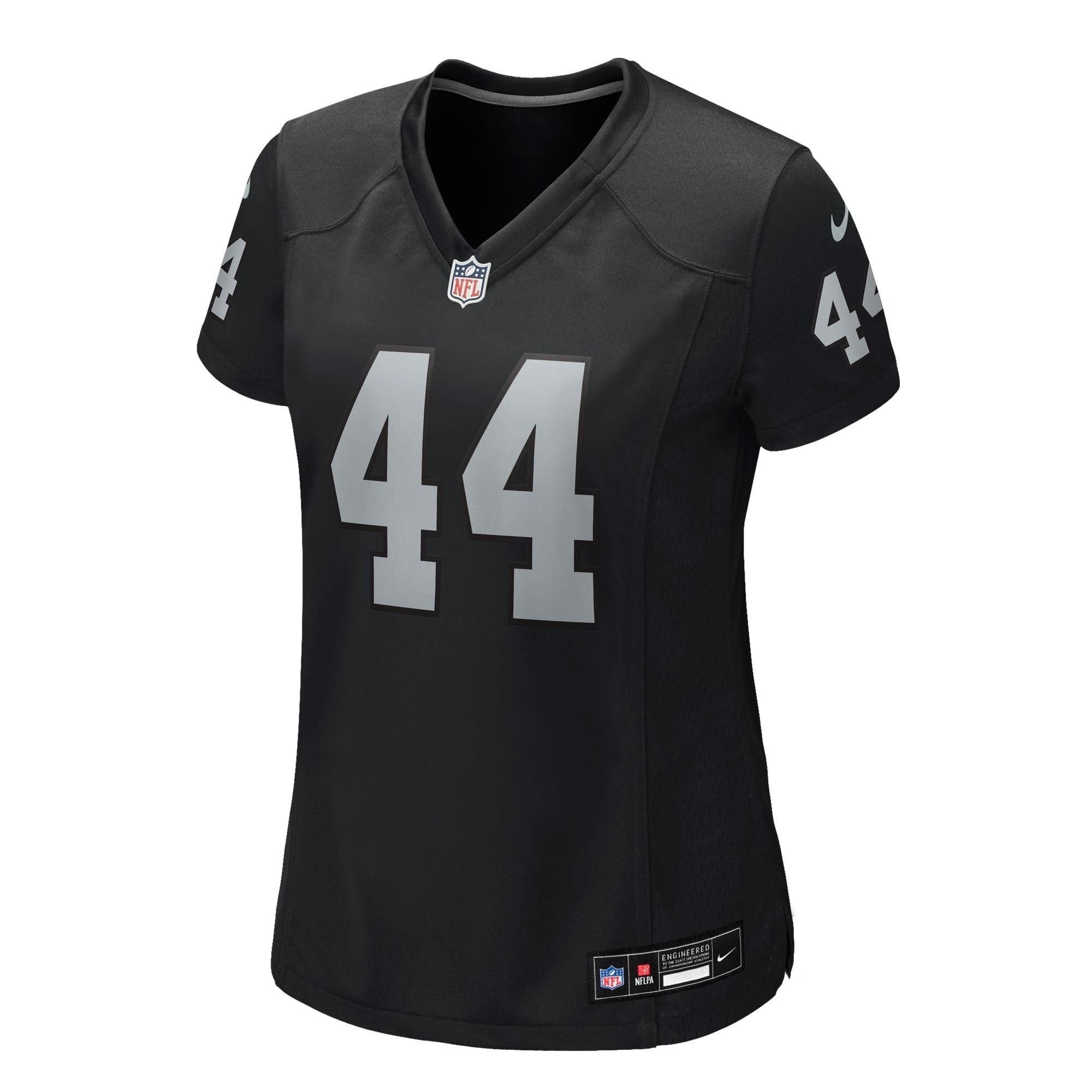 Women's Las Vegas Raiders Tommy Eichenberg Nike Black Team Game Jersey