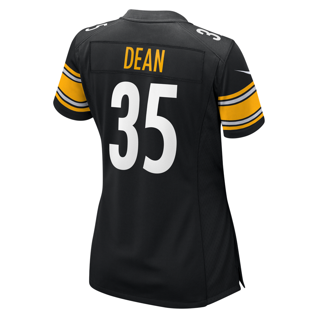 Women's Pittsburgh Steelers Jamel Dean Nike Black Team Game Jersey