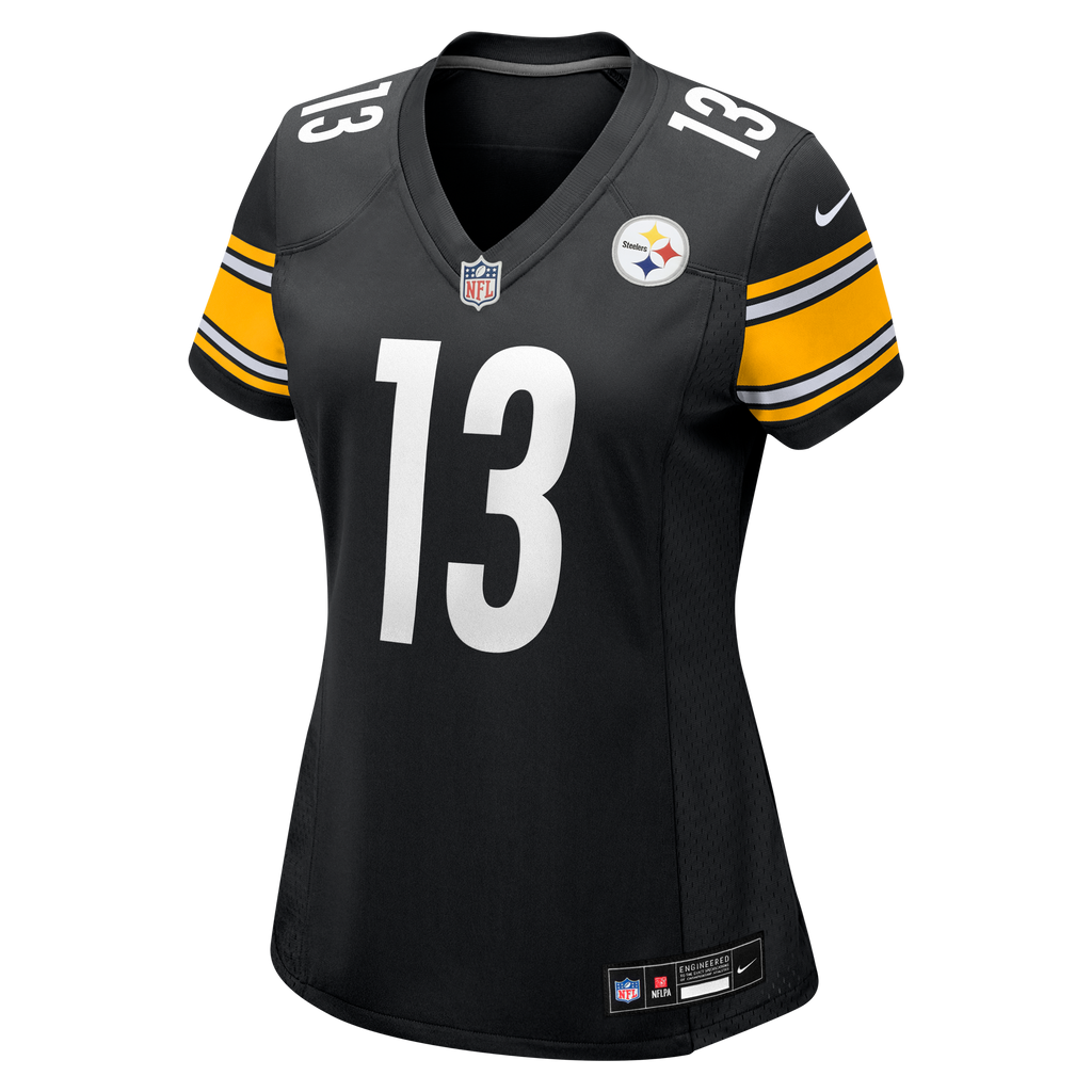 Women's Pittsburgh Steelers Rico Dowdle Nike Black Team Game Jersey