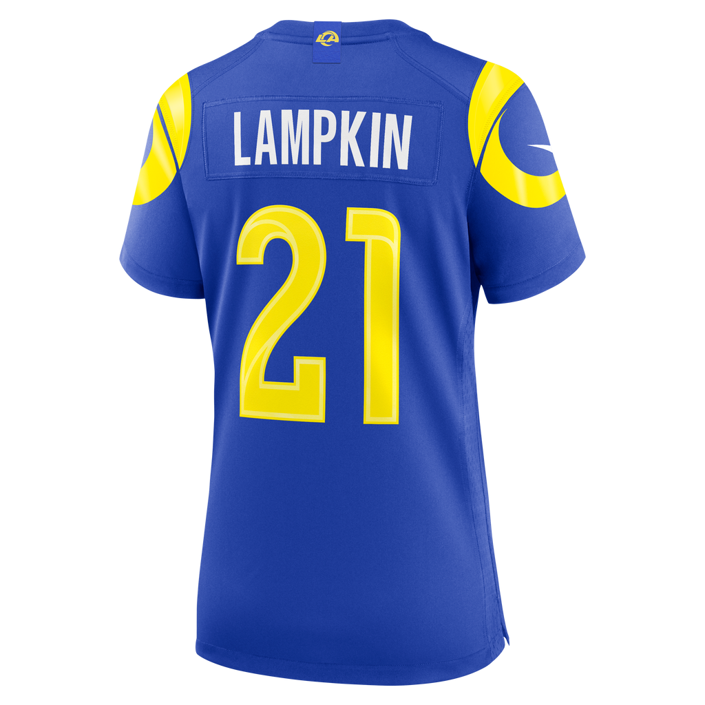 Women's Los Angeles Rams Cam Lampkin Nike Royal Team Game Jersey