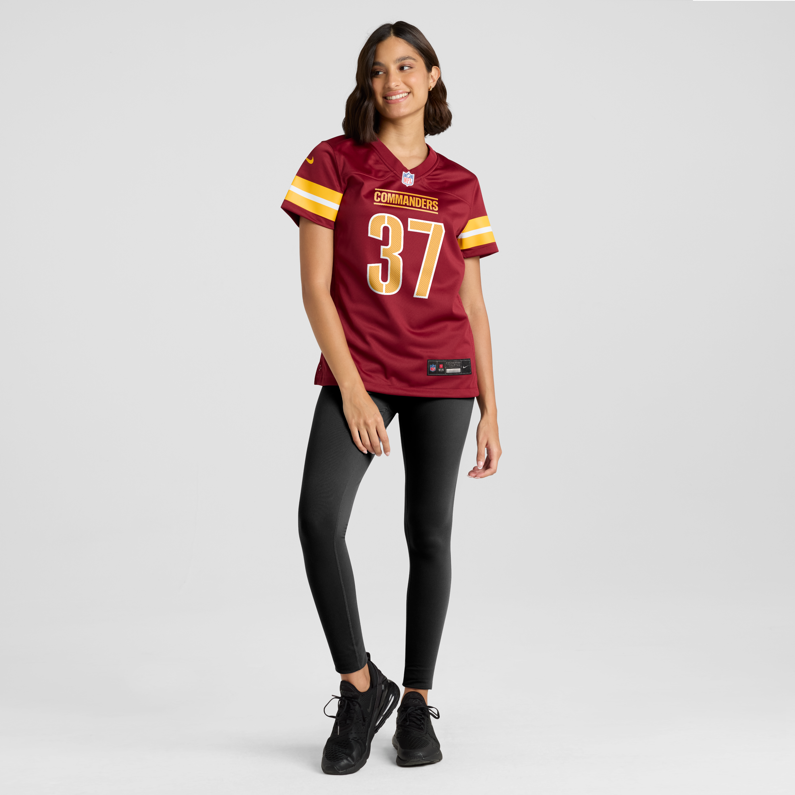 Women's Washington Commanders Carlin Vigers Nike Burgundy Team Game Jersey
