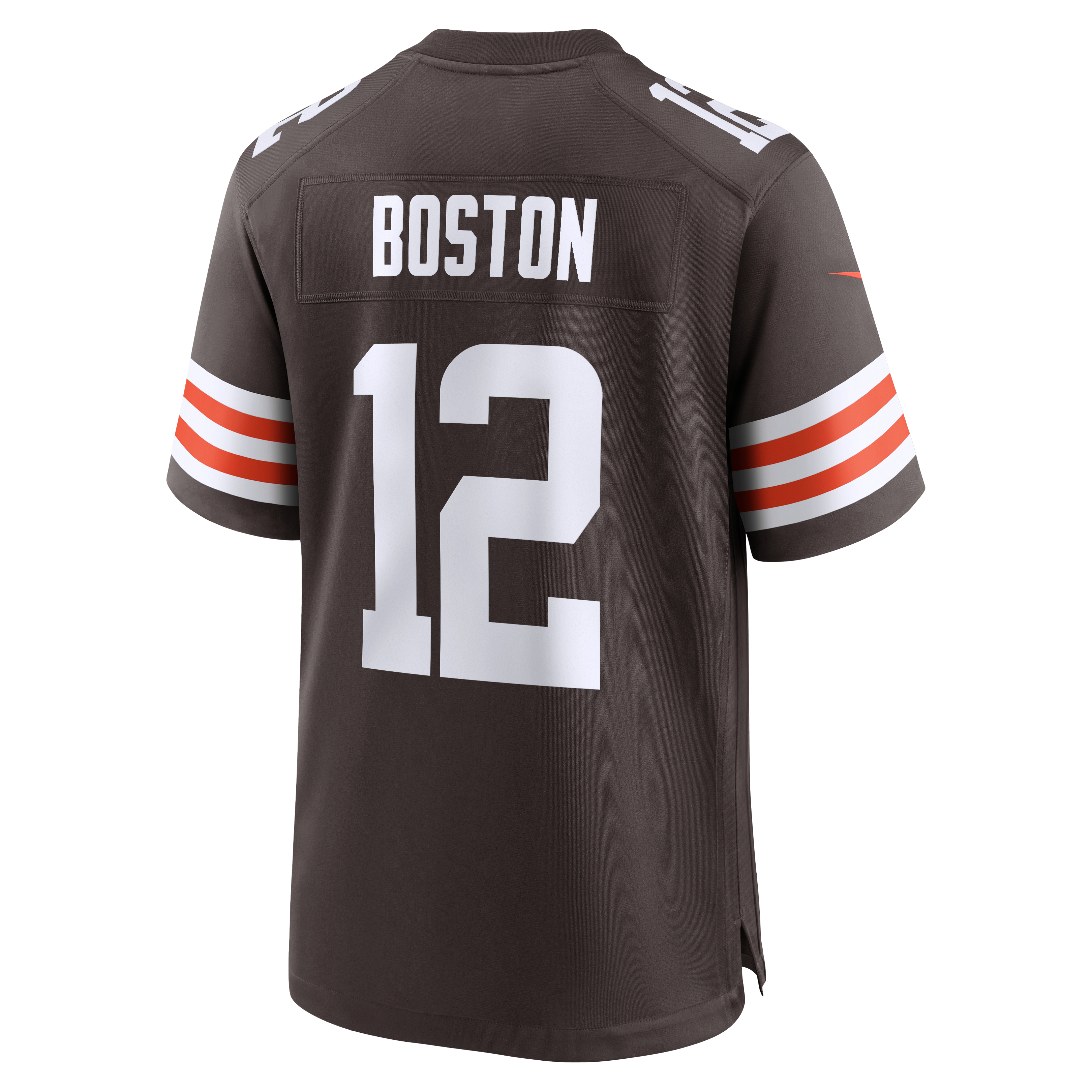 Men's Cleveland Browns Denzel Boston Nike Brown Game Jersey