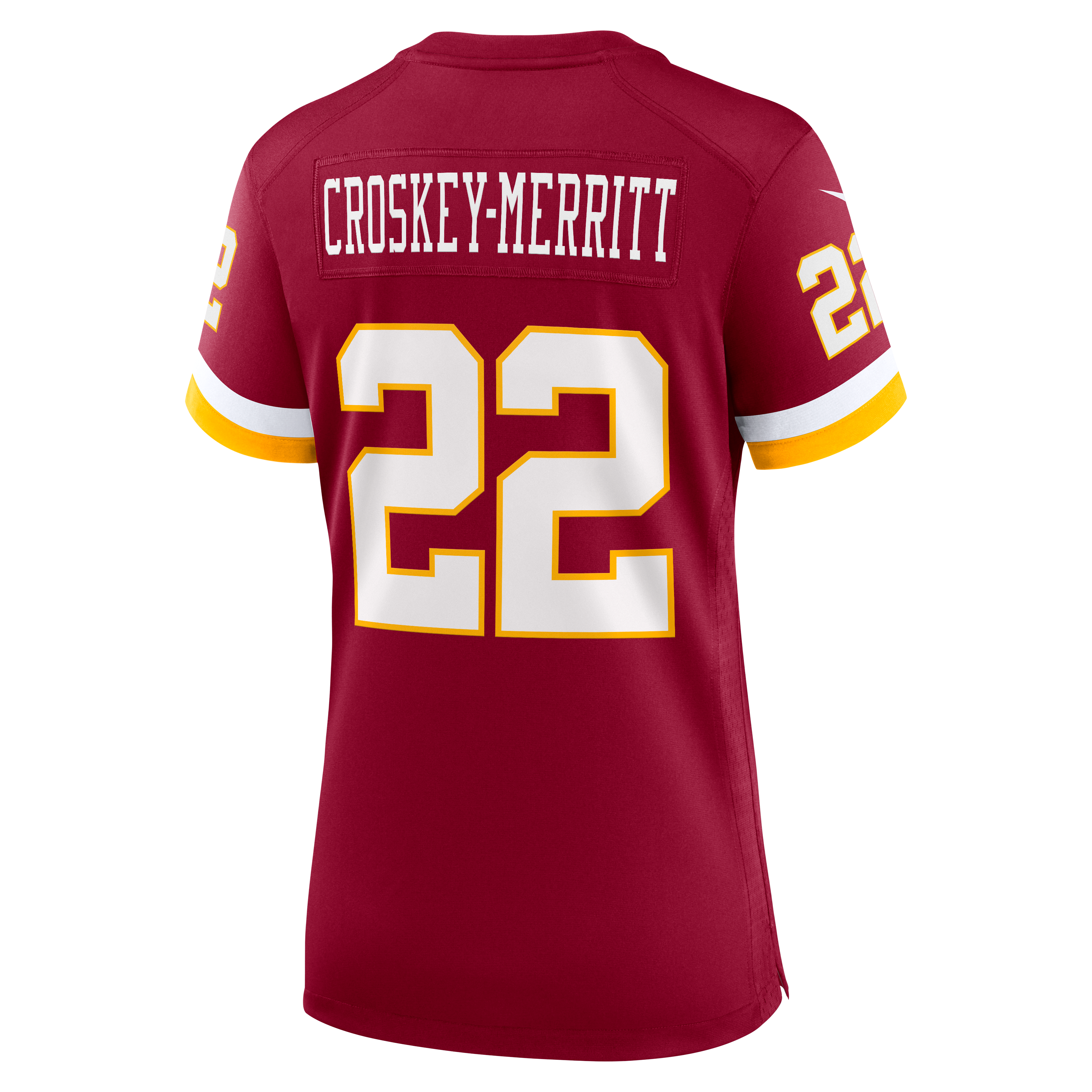 Women's Washington Commanders Jacory Croskey Merritt Nike Burgundy Game Jersey