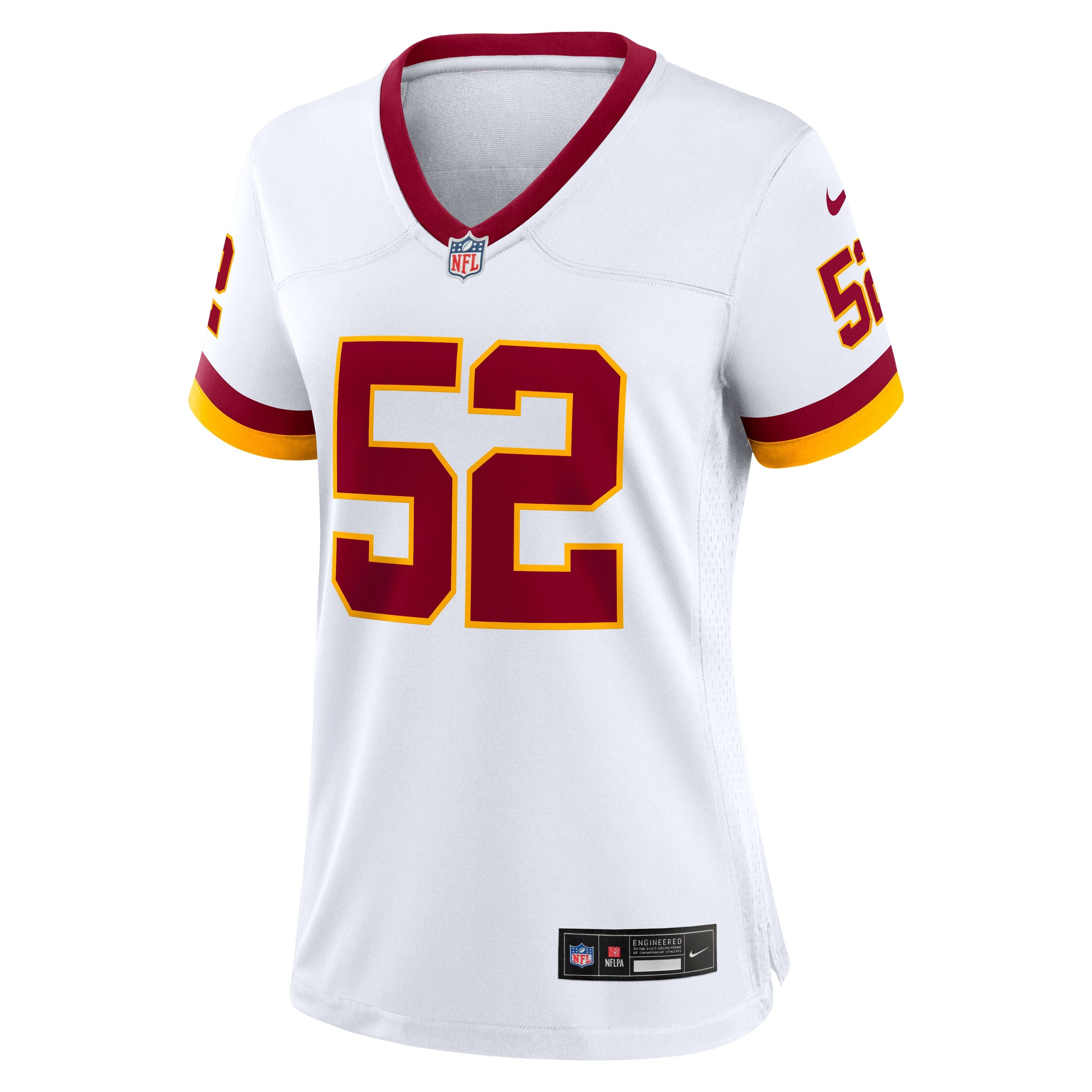 Women's Washington Commanders Sonny Styles Nike White Game Super Bowl Era Jersey