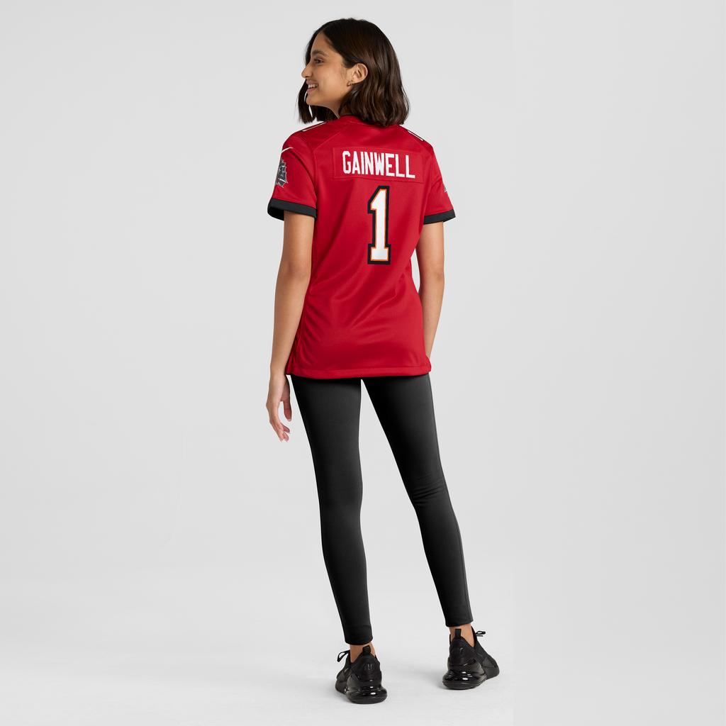Women's Tampa Bay Buccaneers Kenneth Gainwell Nike Red Team Game Jersey