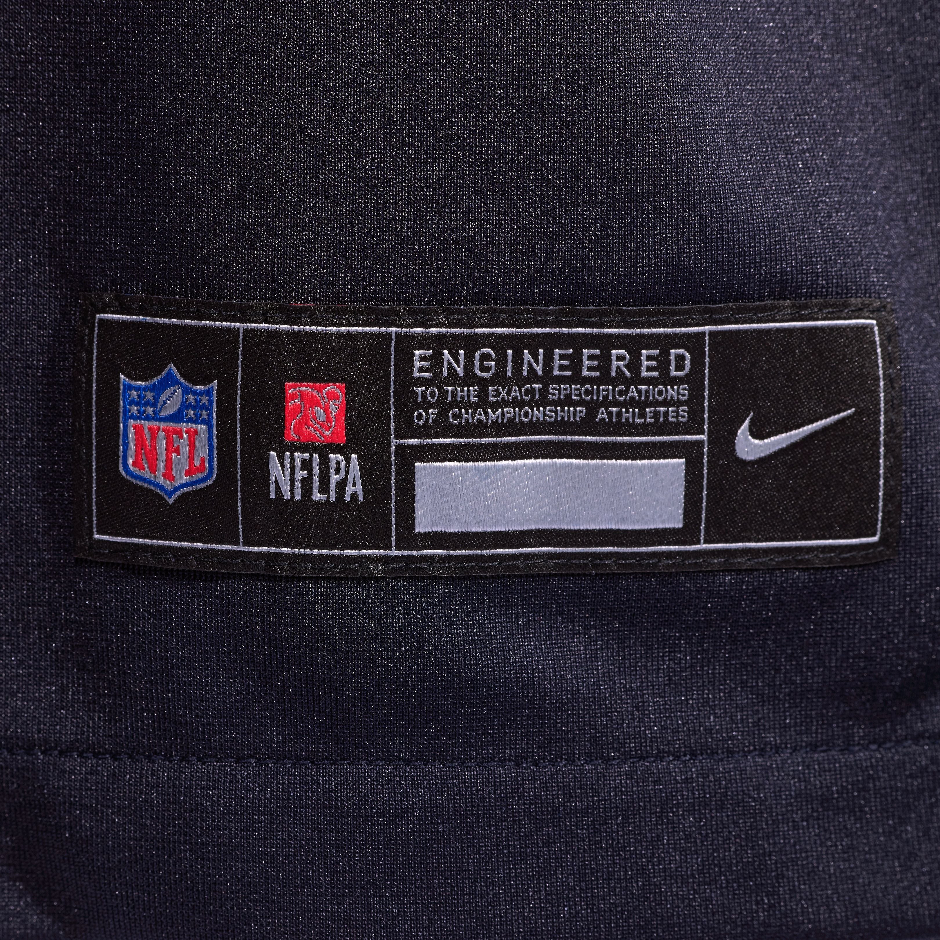 Men's Houston Texans Tank Dell Nike Navy Alternate Game Jersey