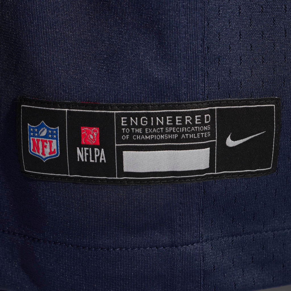Men's Chicago Bears Malik Muhammad Nike Navy Team Game Jersey