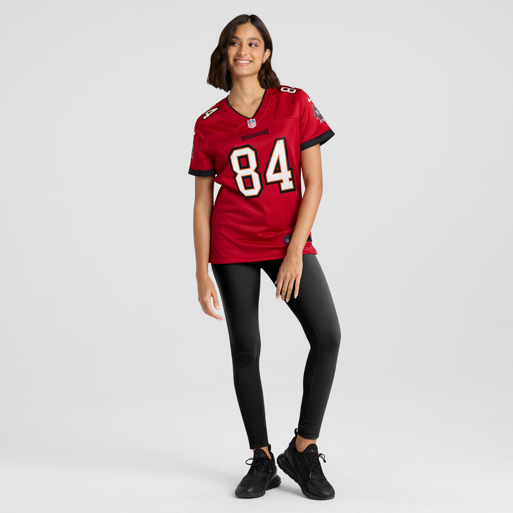 Women's Tampa Bay Buccaneers Bauer Sharp Nike Red Team Game Jersey