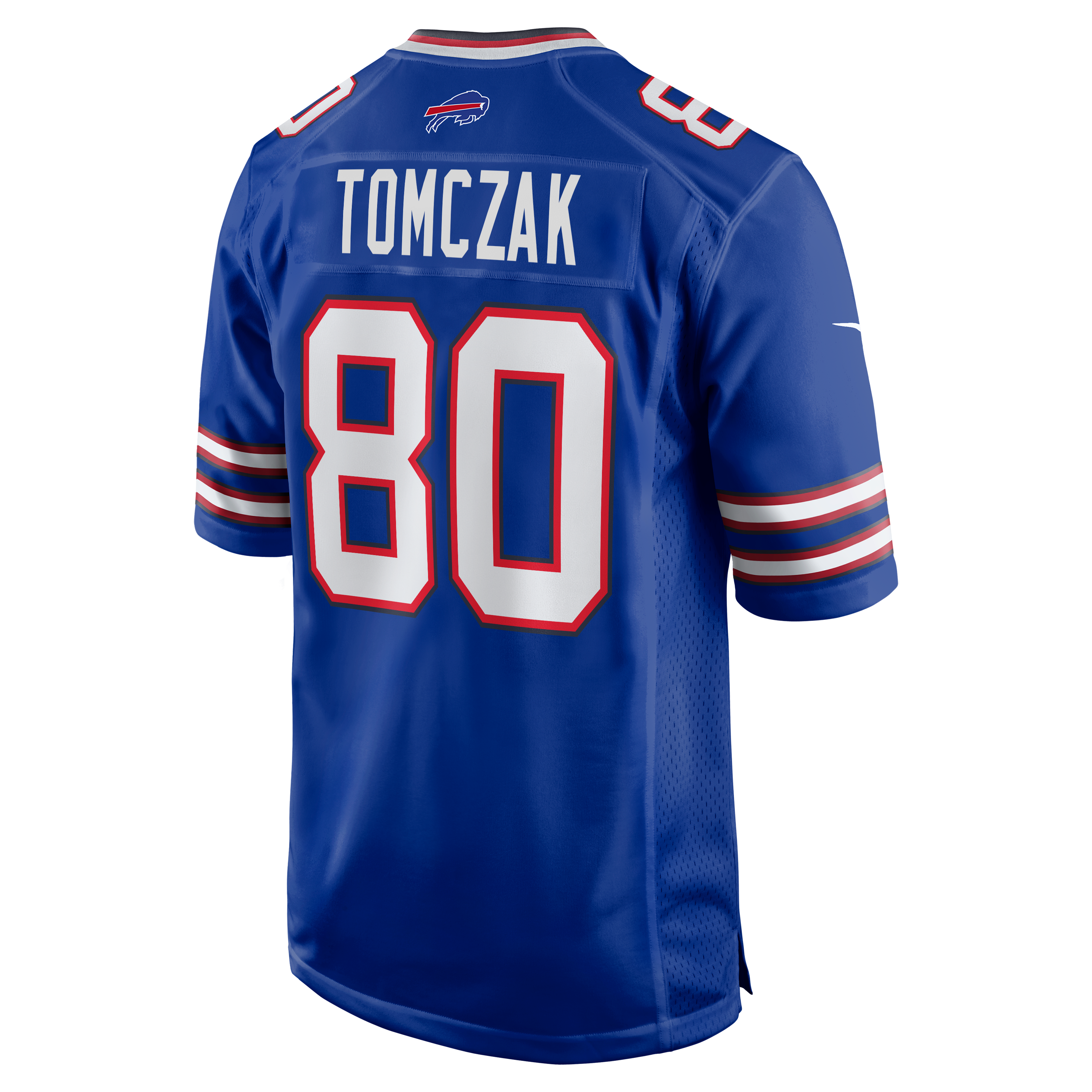 Men's Buffalo Bills Max Tomczak Nike Royal Team Game Jersey