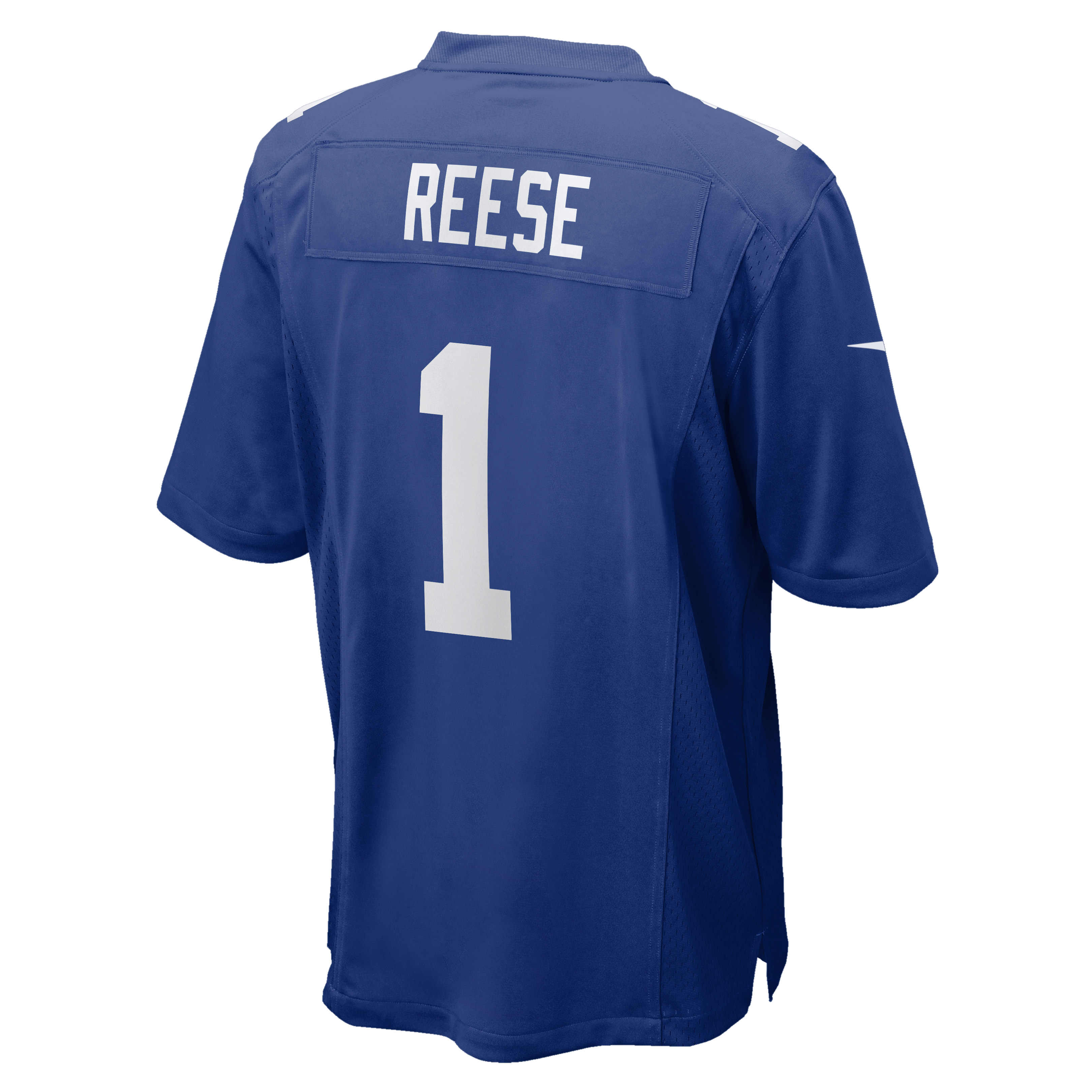 Men's New York Giants Arvell Reese Nike Royal 2026 Nfl Draft First Round Pick No 5 Team Game Jersey