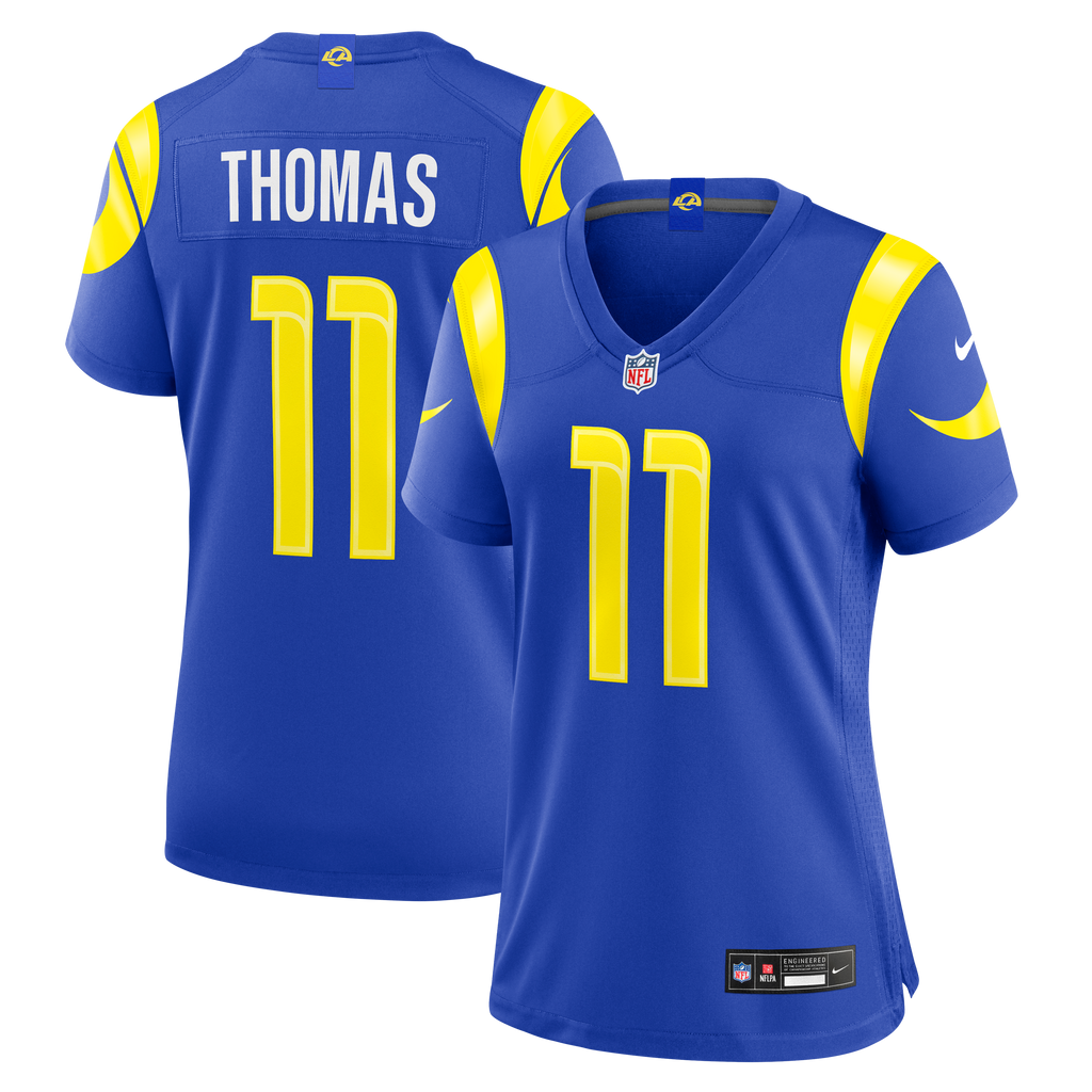 Women's Los Angeles Rams Keir Thomas Nike Royal Team Game Jersey