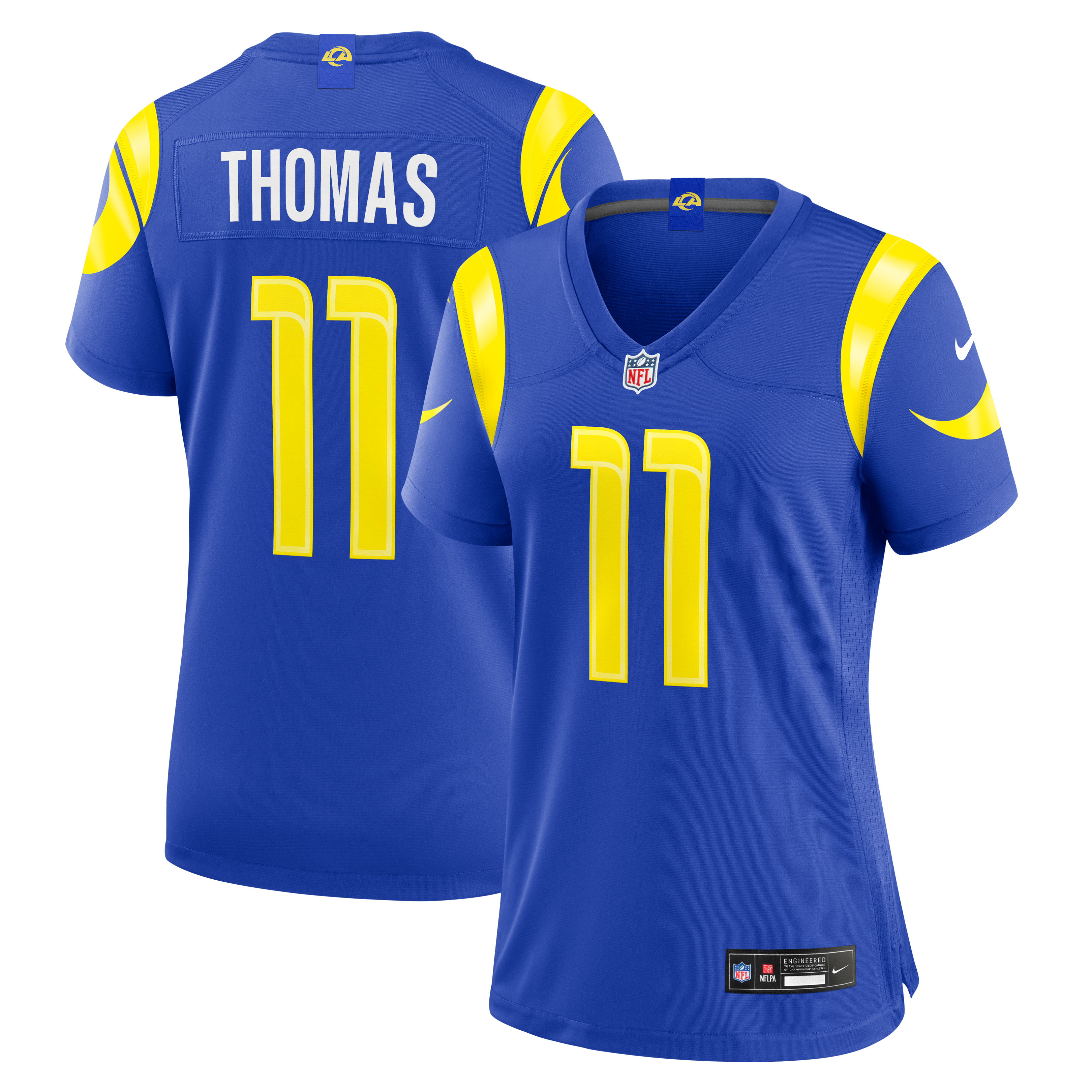 Women's Los Angeles Rams Keir Thomas Nike Royal Team Game Jersey