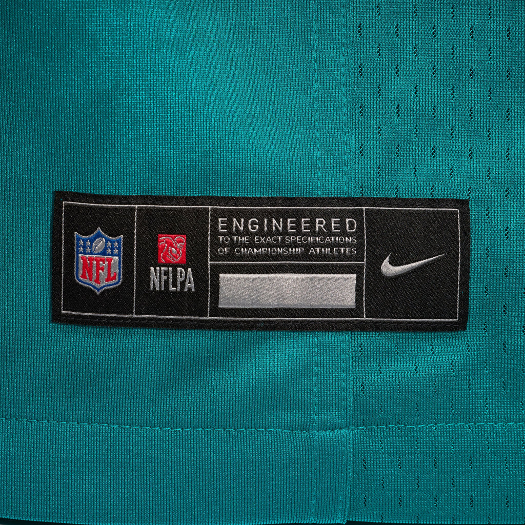 Men's Miami Dolphins Jacob Rodriguez Nike Aqua Alternate Game Jersey