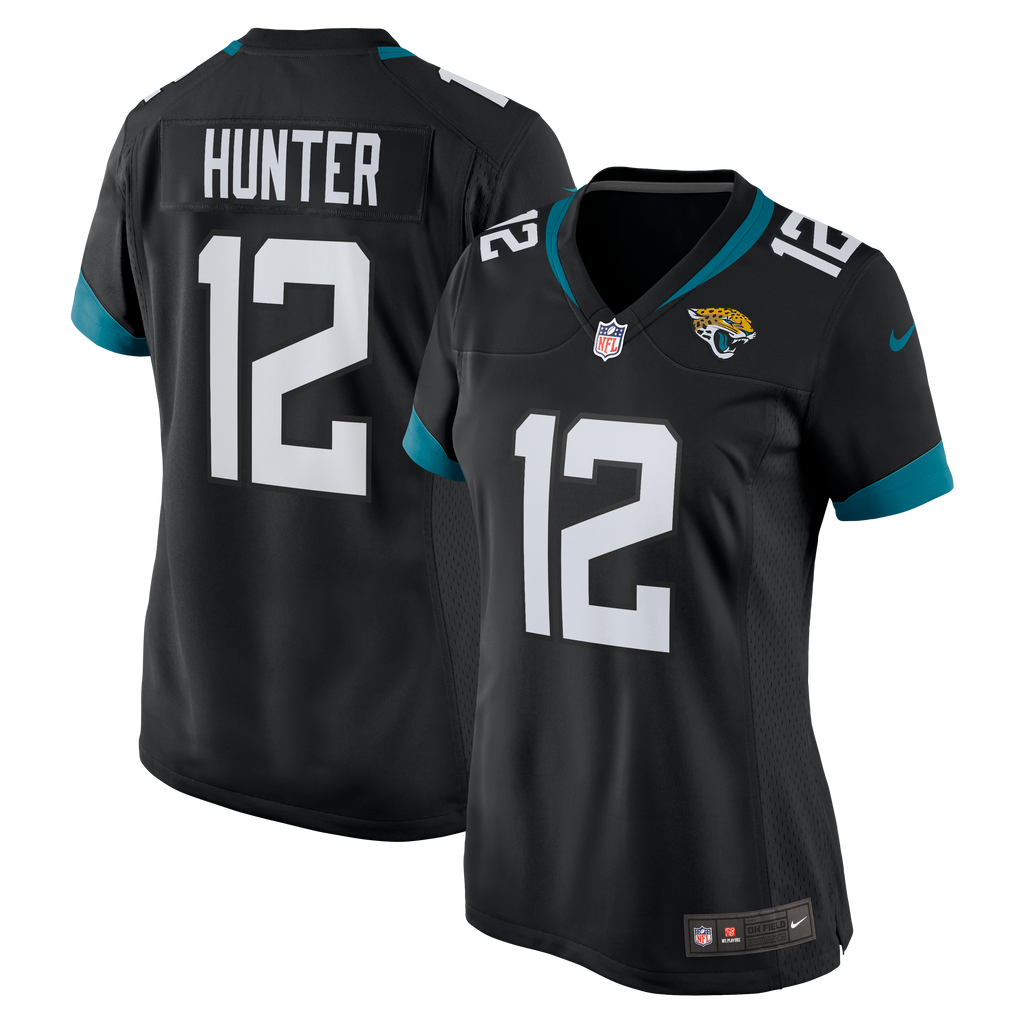 Women's Jacksonville Jaguars Travis Hunter Nike Black Alternate Game Jersey