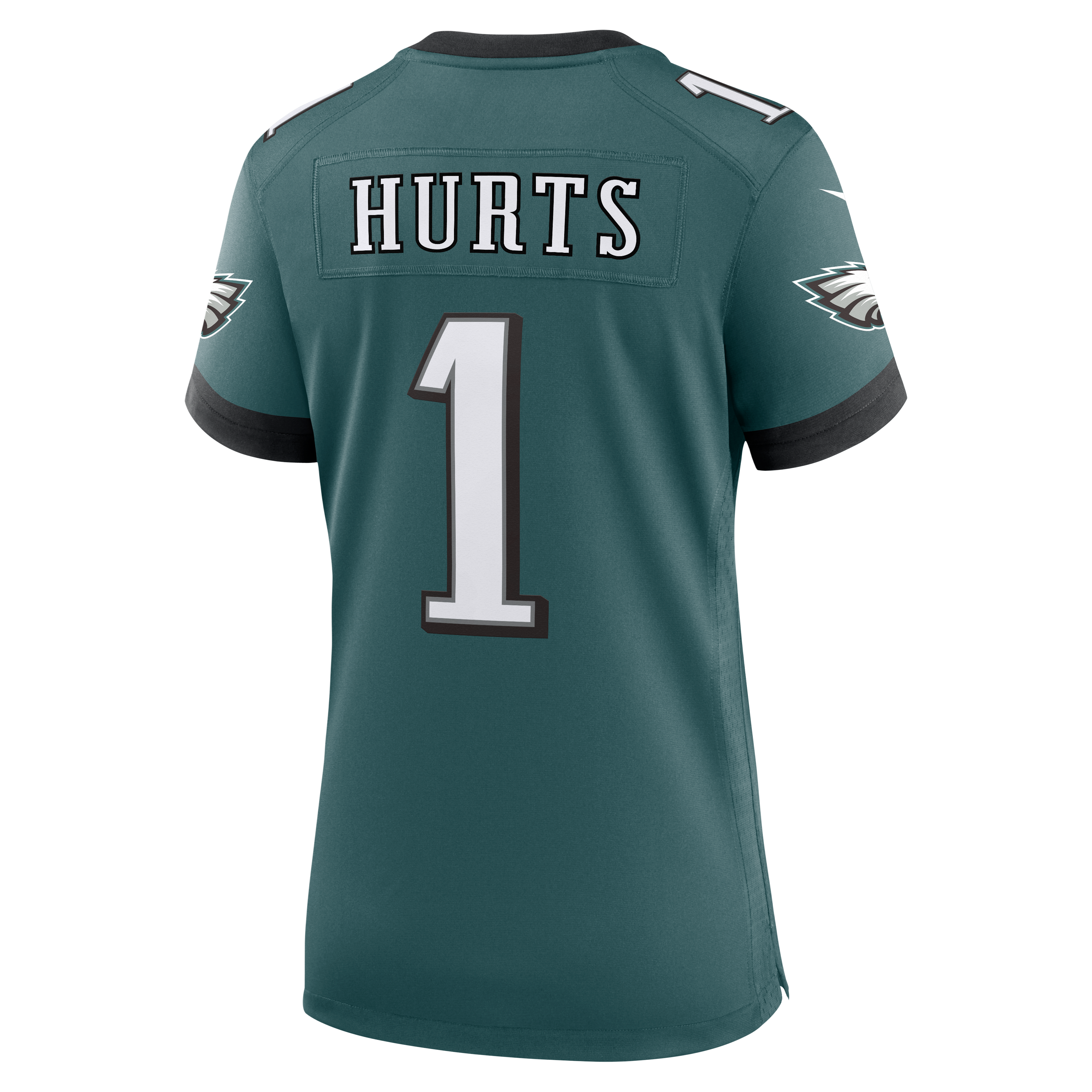 Women's Philadelphia Eagles Jalen Hurts Nike Midnight Green Team Game Jersey