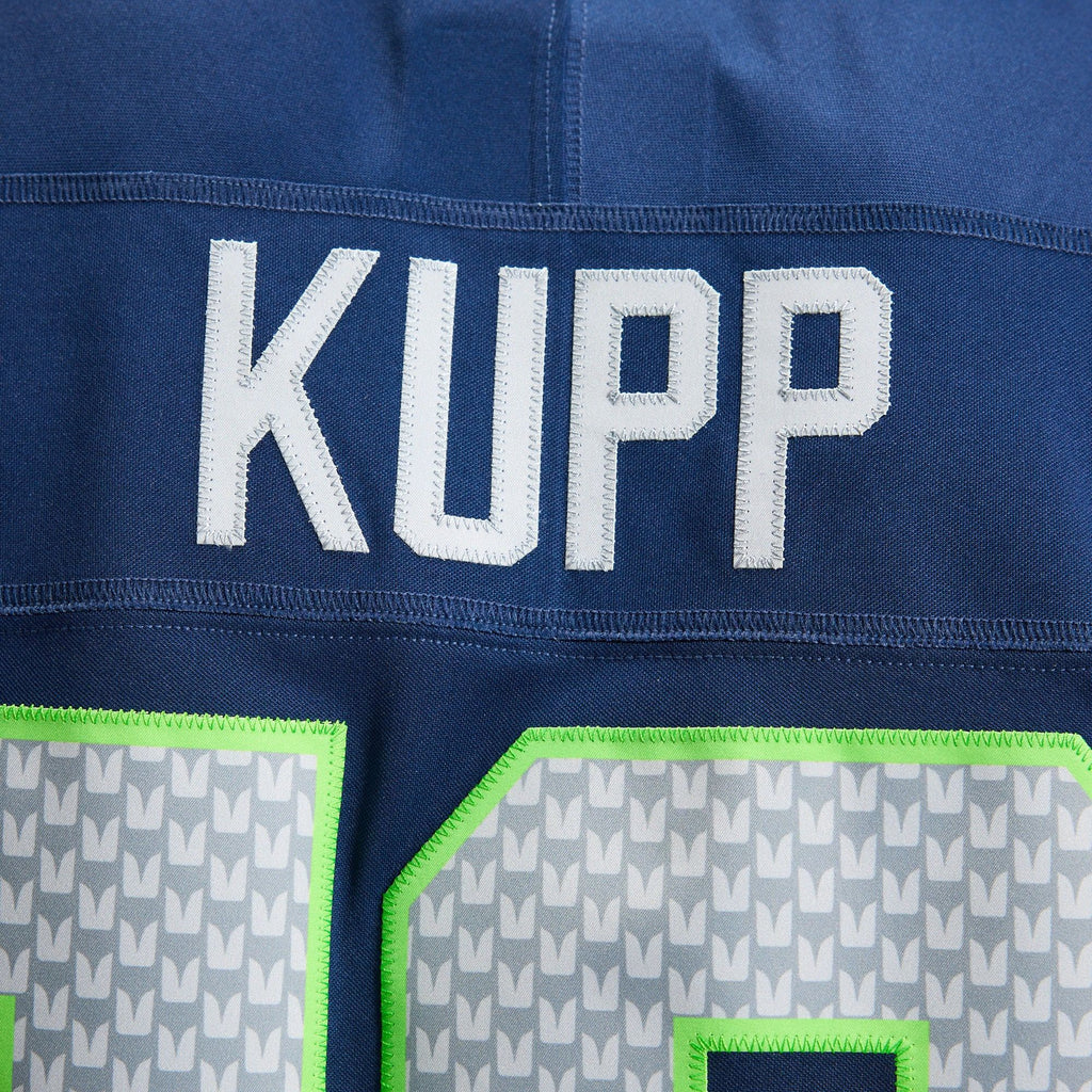 Men's Seattle Seahawks Cooper Kupp Nike College Navy Team Vapor Fuse Stitched Limited Jersey