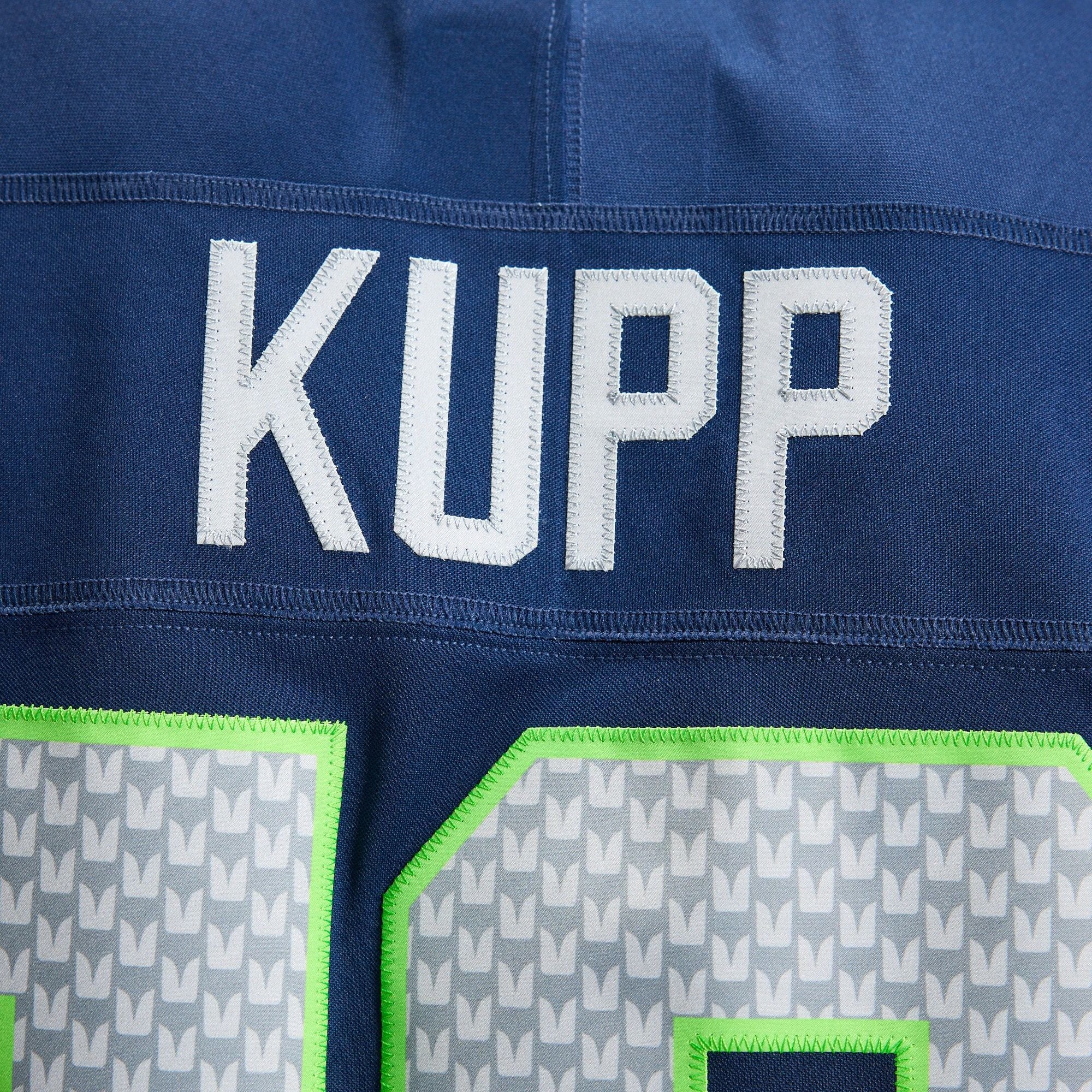 Men's Seattle Seahawks Cooper Kupp Nike College Navy Team Vapor Fuse Stitched Limited Jersey