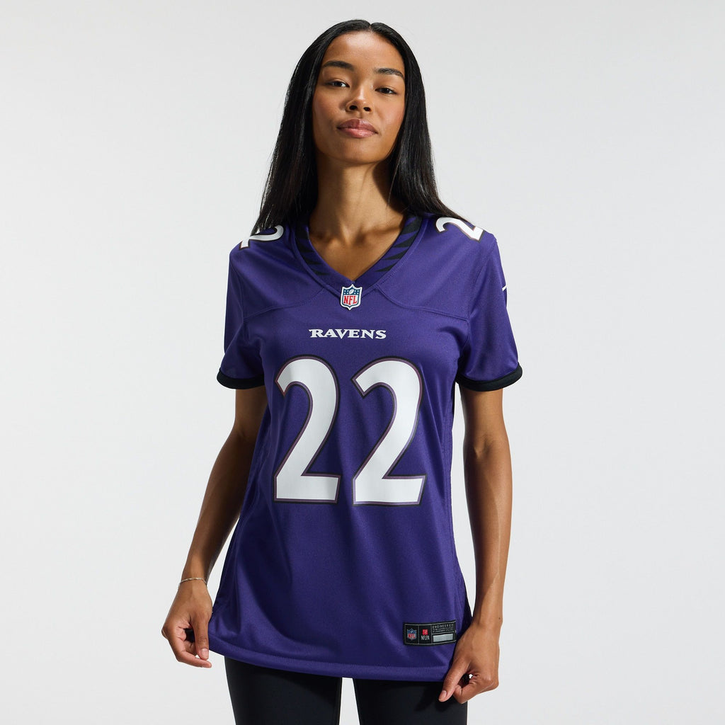 Women's Baltimore Ravens Derrick Henry Nike Purple Team Game Jersey