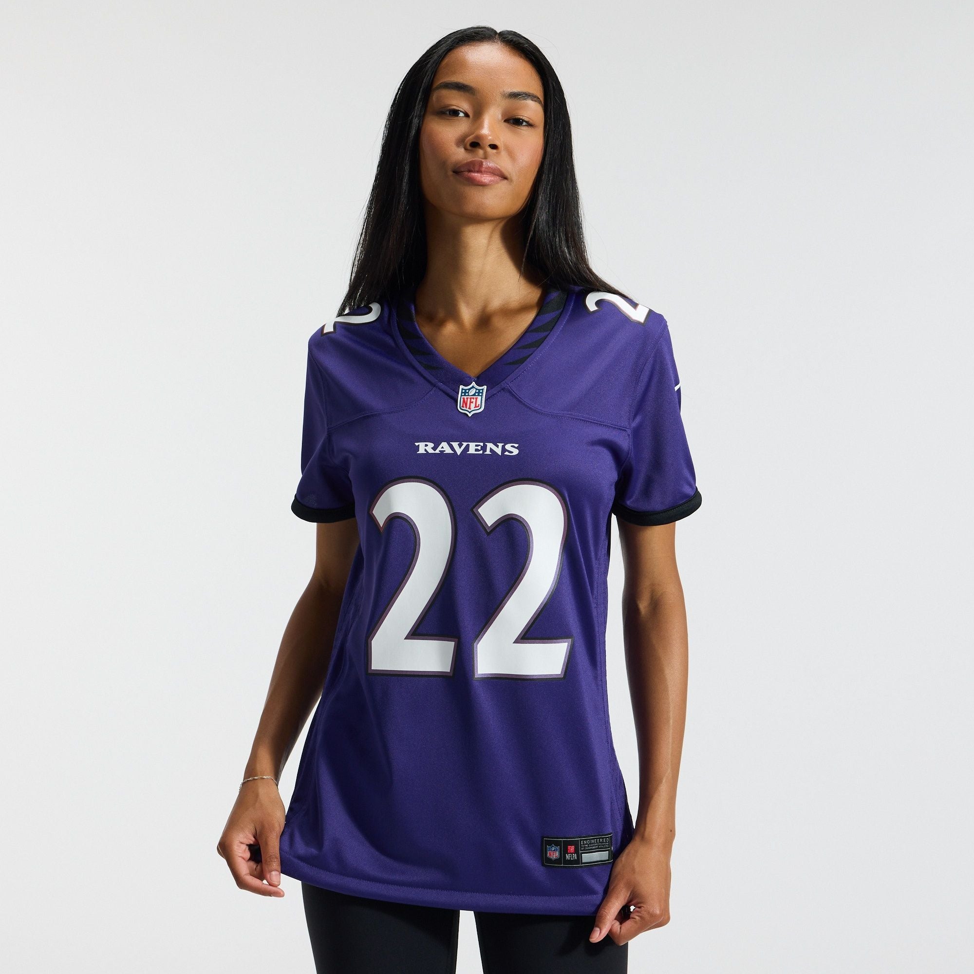 Women's Baltimore Ravens Derrick Henry Nike Purple Team Game Jersey