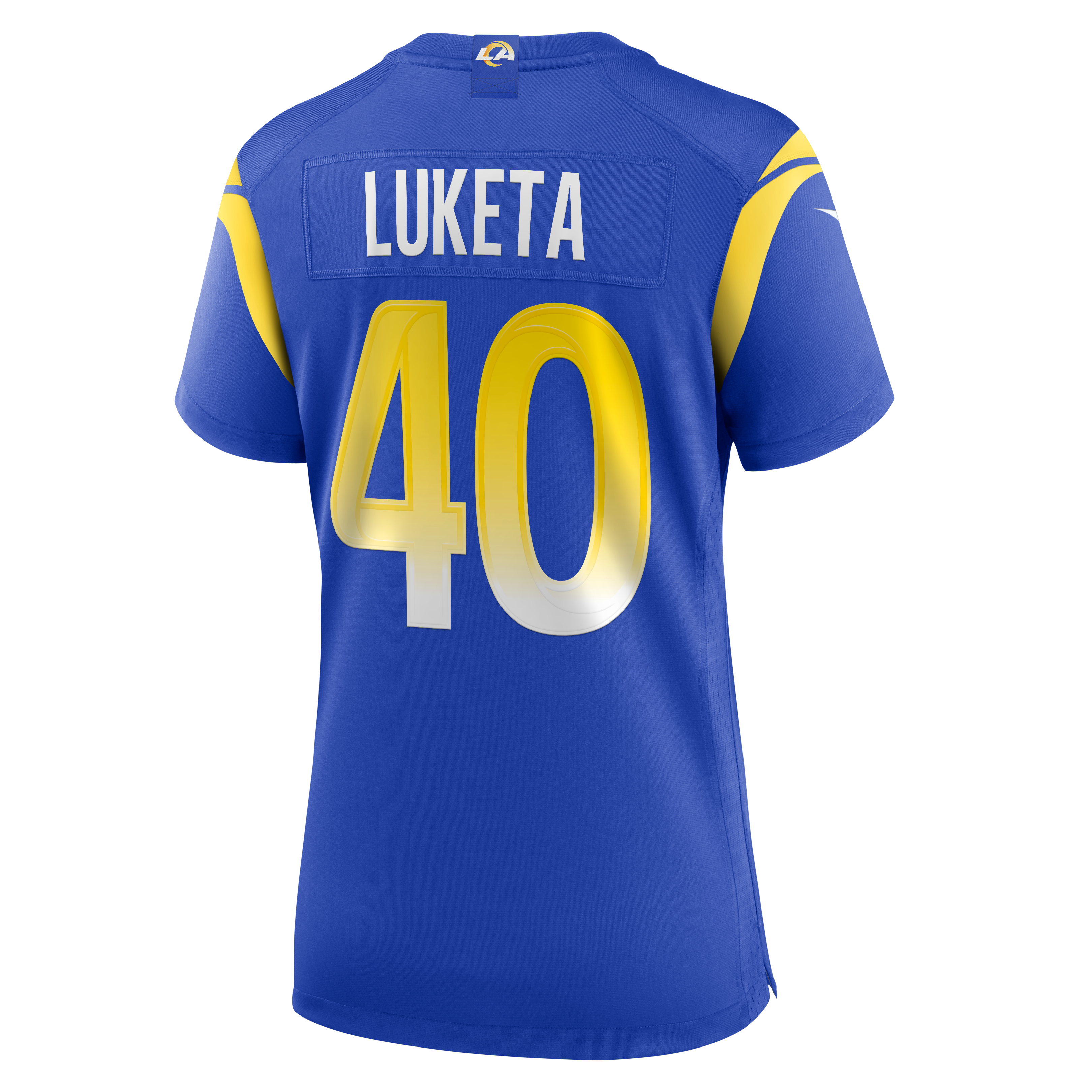 Women's Los Angeles Rams Jesse Luketa Nike Royal Team Game Jersey