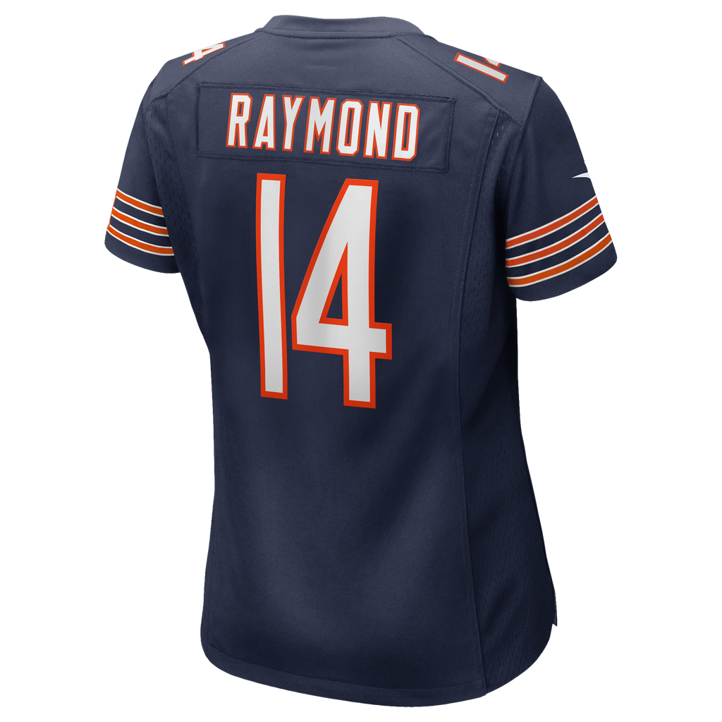 Women's Chicago Bears Kalif Raymond Nike Navy Team Game Jersey